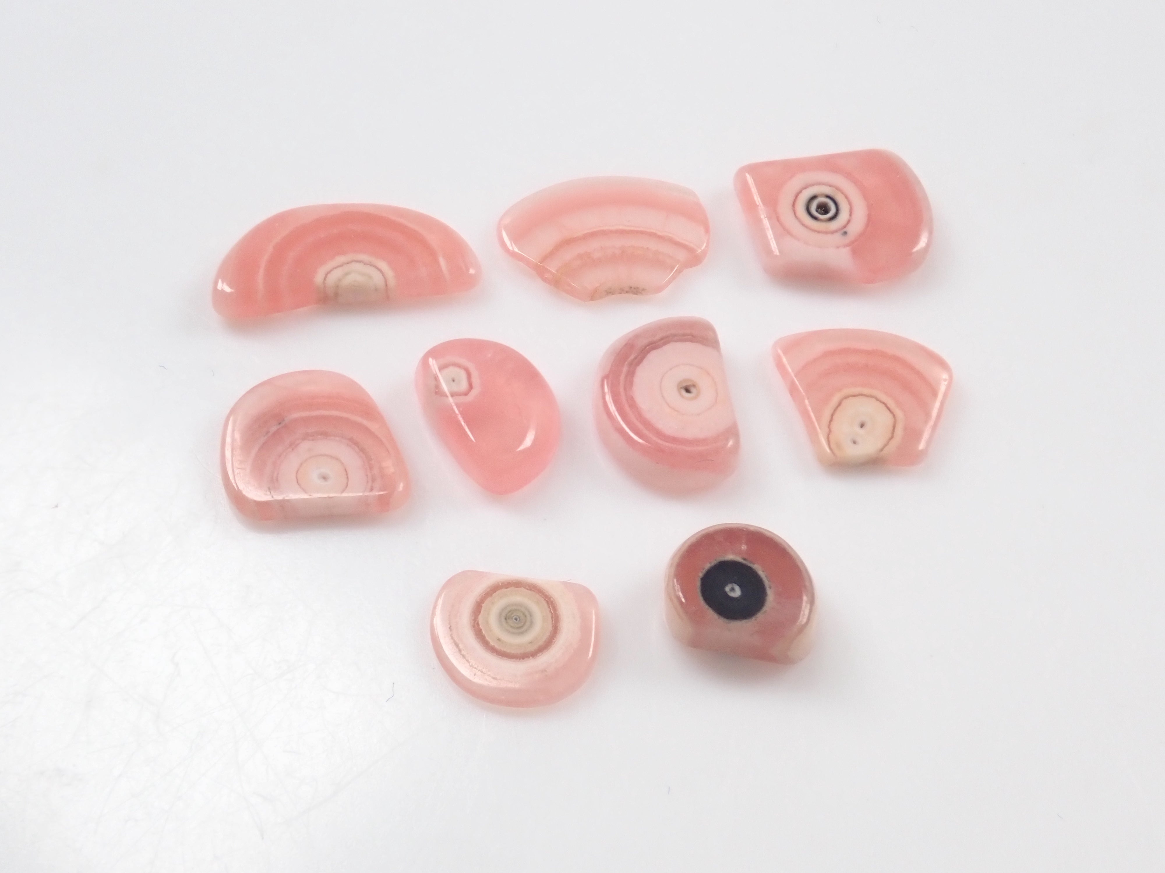 《9石限定》アルゼンチン産インカローズ(ロードクロサイト,平均1.2ct)《複数購入割引有》