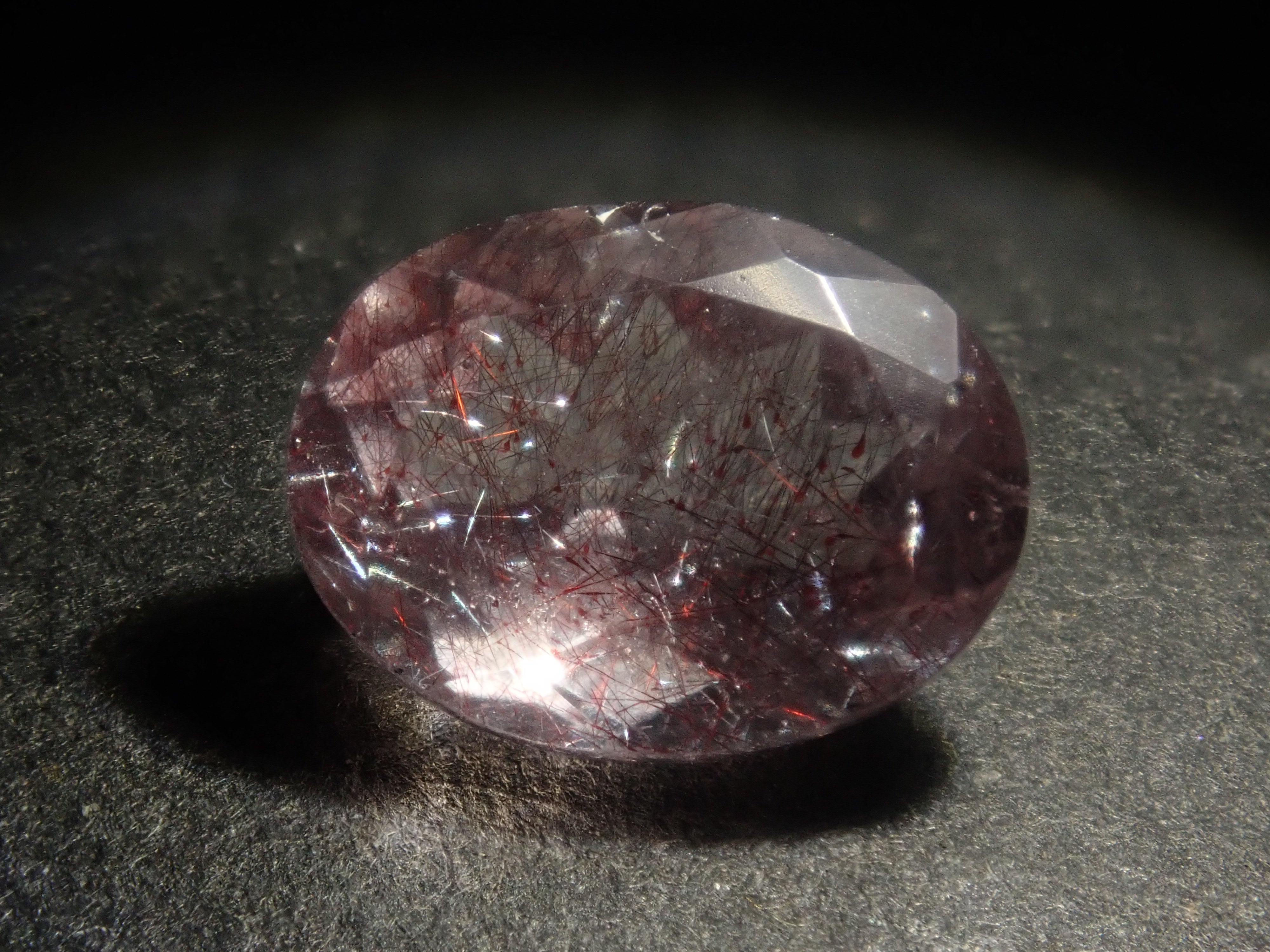 【1/25 22時販売】《限定12石》さくらインカット含むやレピドクロサイトインクォーツガチャ1石ルース《複数購入割引有》