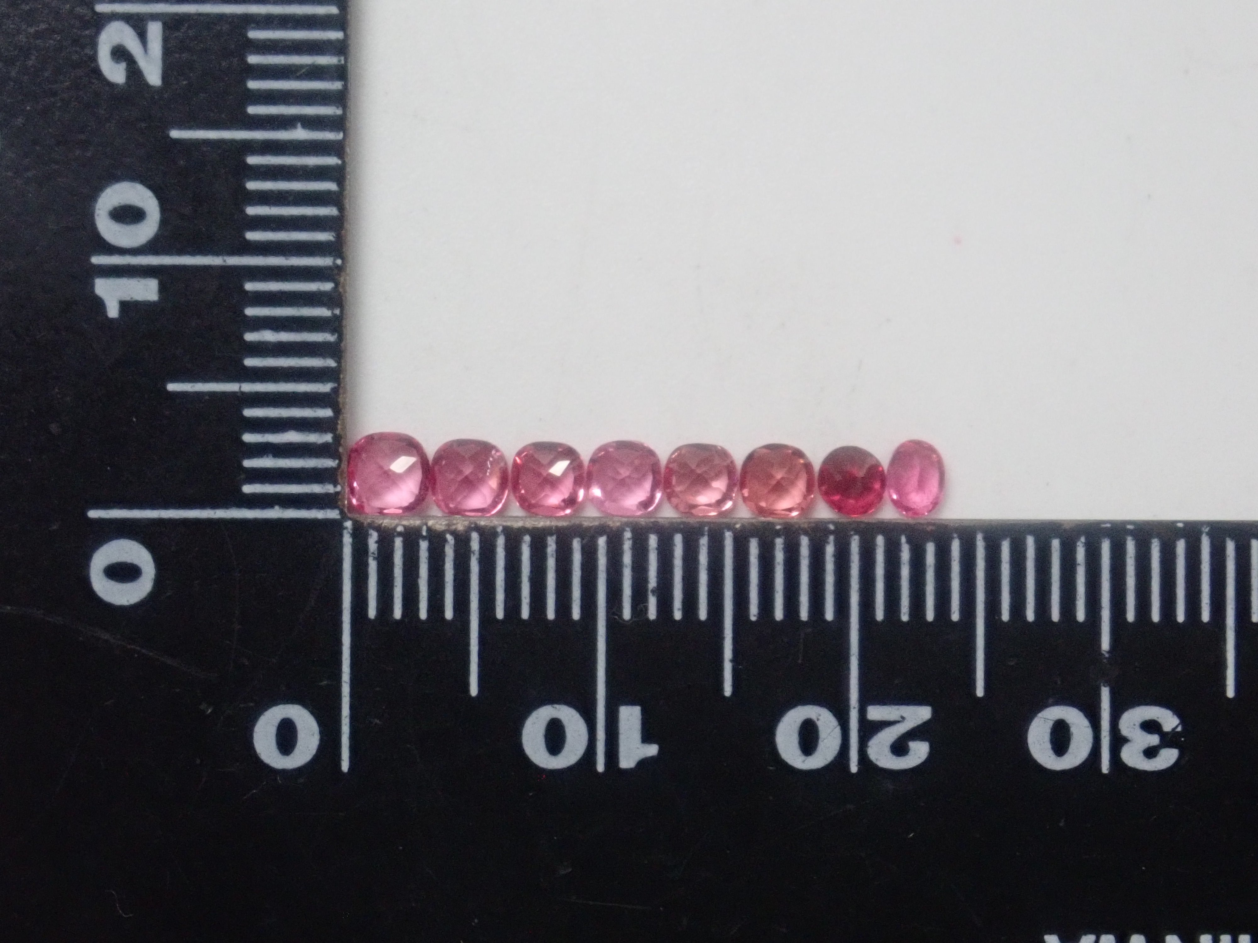 Limited to 6 stones: 1 loose pink spinel from Mahenge, Tanzania (round cut, 3.0mm) Discounts for multiple purchases