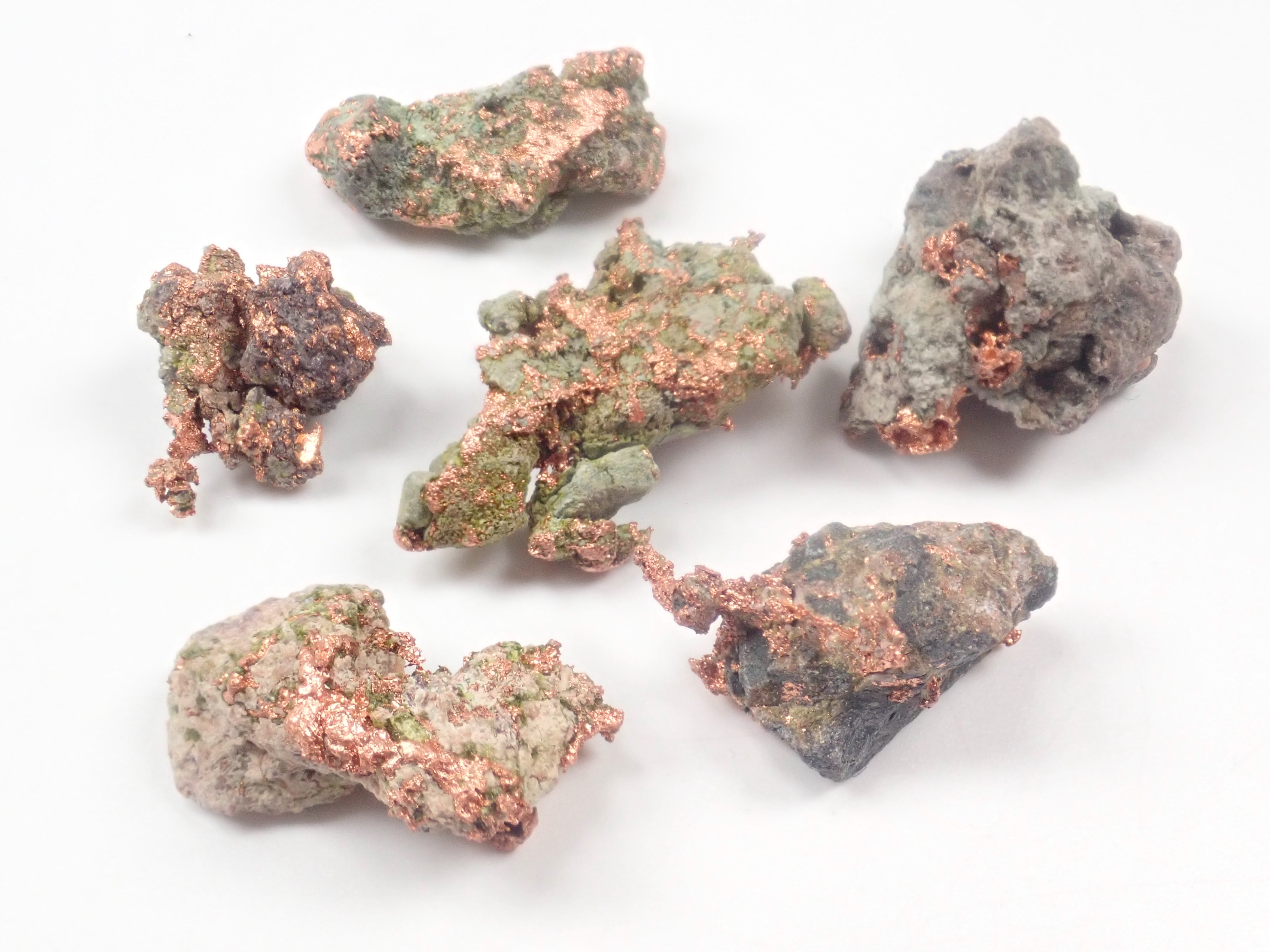 【1/26 22時販売】《残り2石》自然銅(ネイティブカッパー)1石原石(平均22ct)《複数購入割引有》