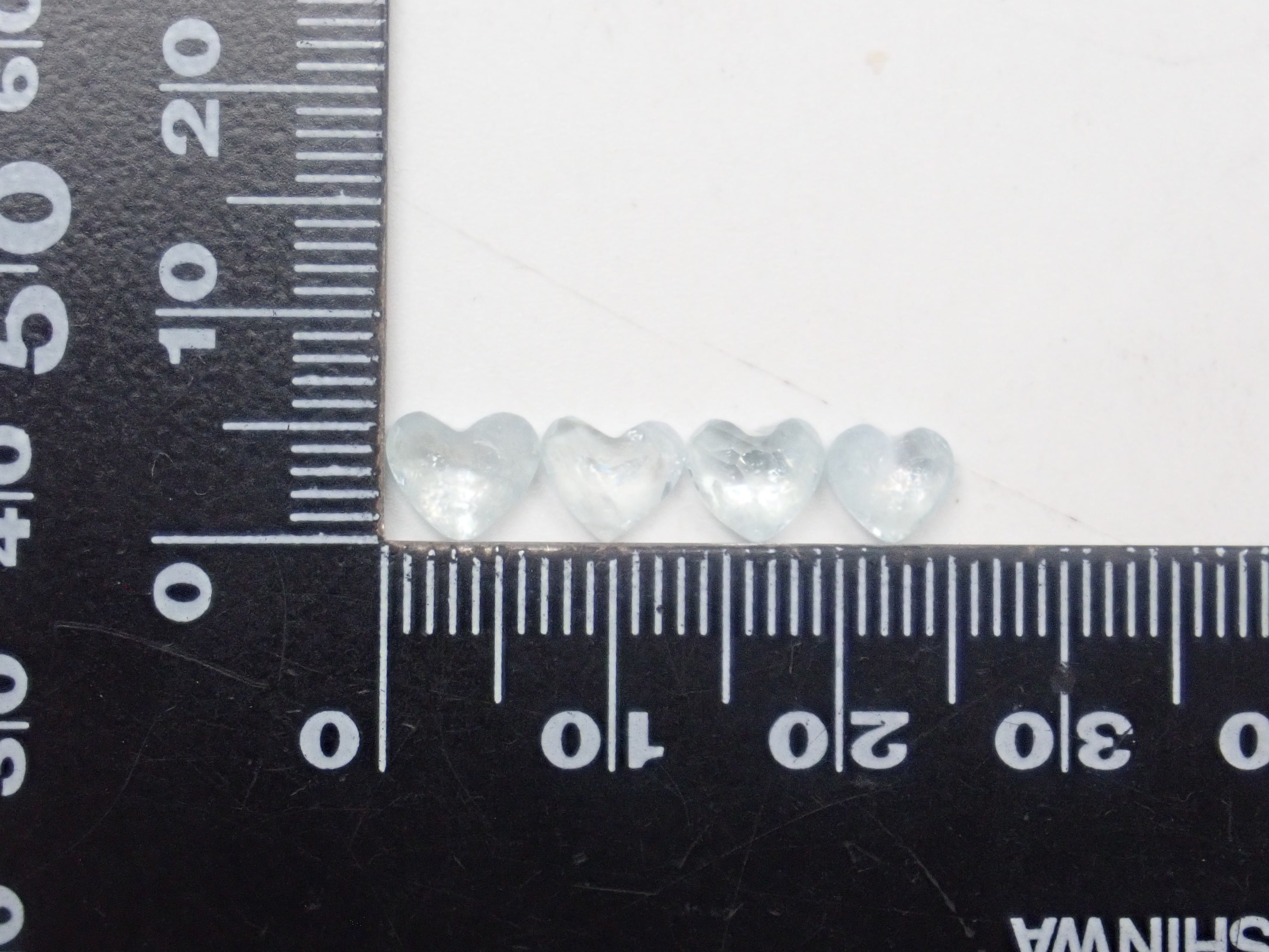 Brazilian Rainbow Aquamarine (Iridescent Aquamarine) Loose Stone (Heart Shape) (Multiple Purchase Discounts Available)