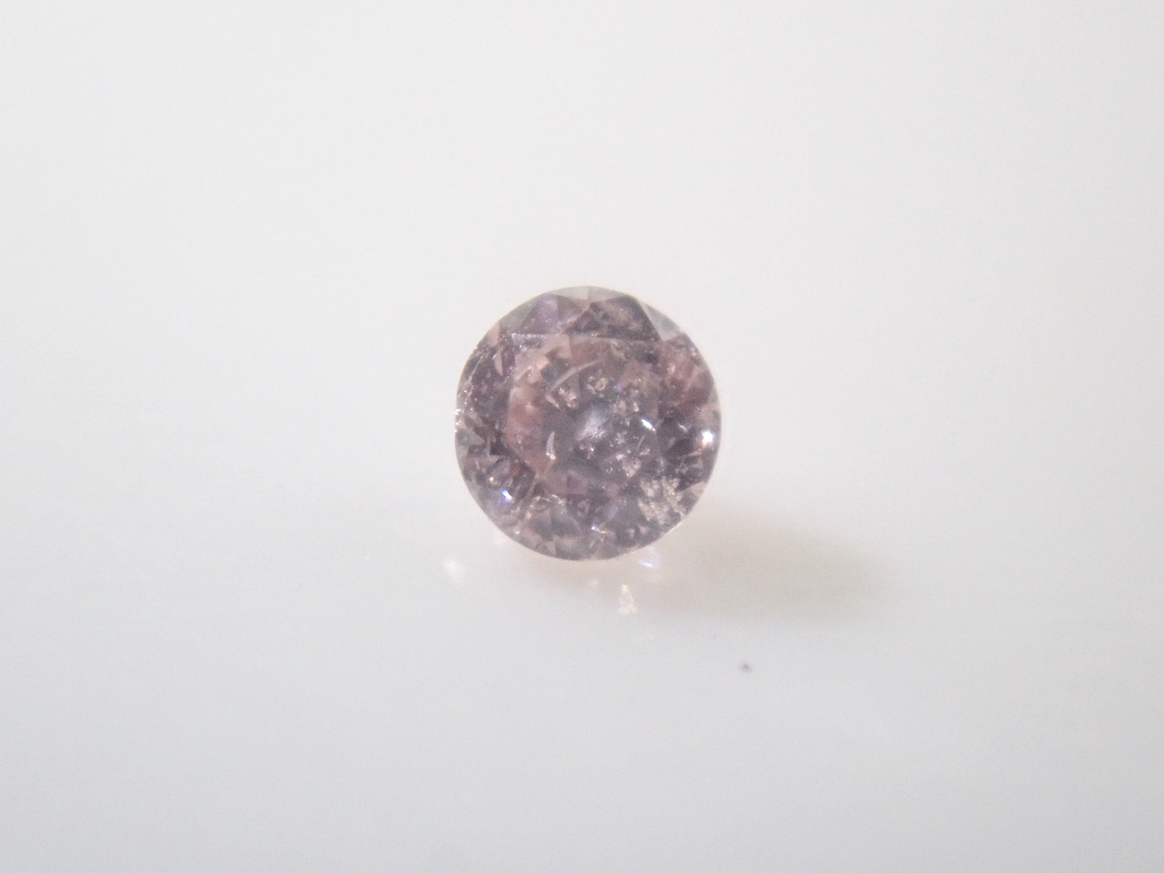 FANCY PURPLISH PINK/SI-1/with Pink Diamond Gacha (Multiple purchase discount available)