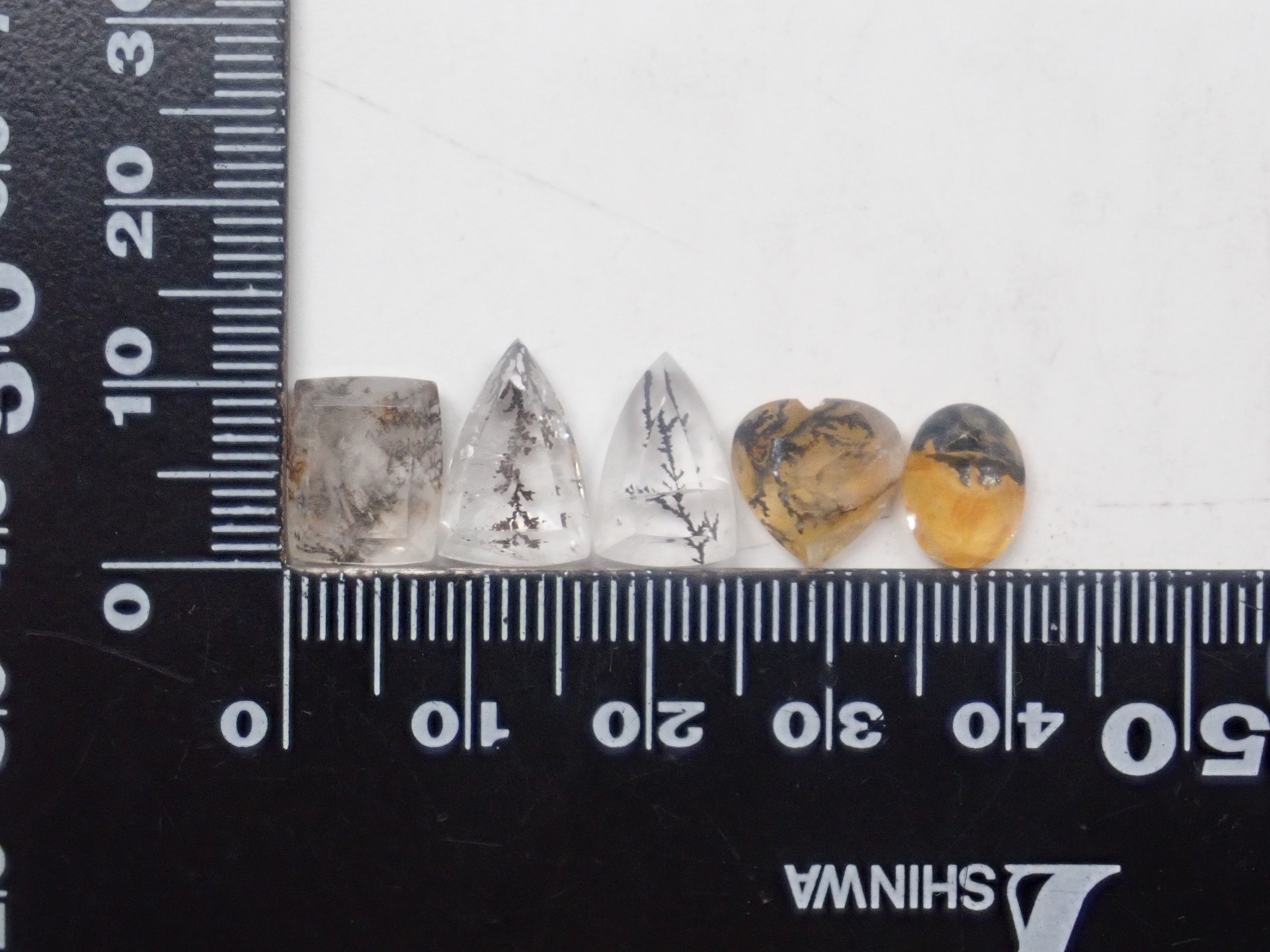 【2/22 22時販売】《限定6石》ブラジル産デンドリティッククォーツ(ツーソン新着, 平均2.5ct)《複数購入割引有》