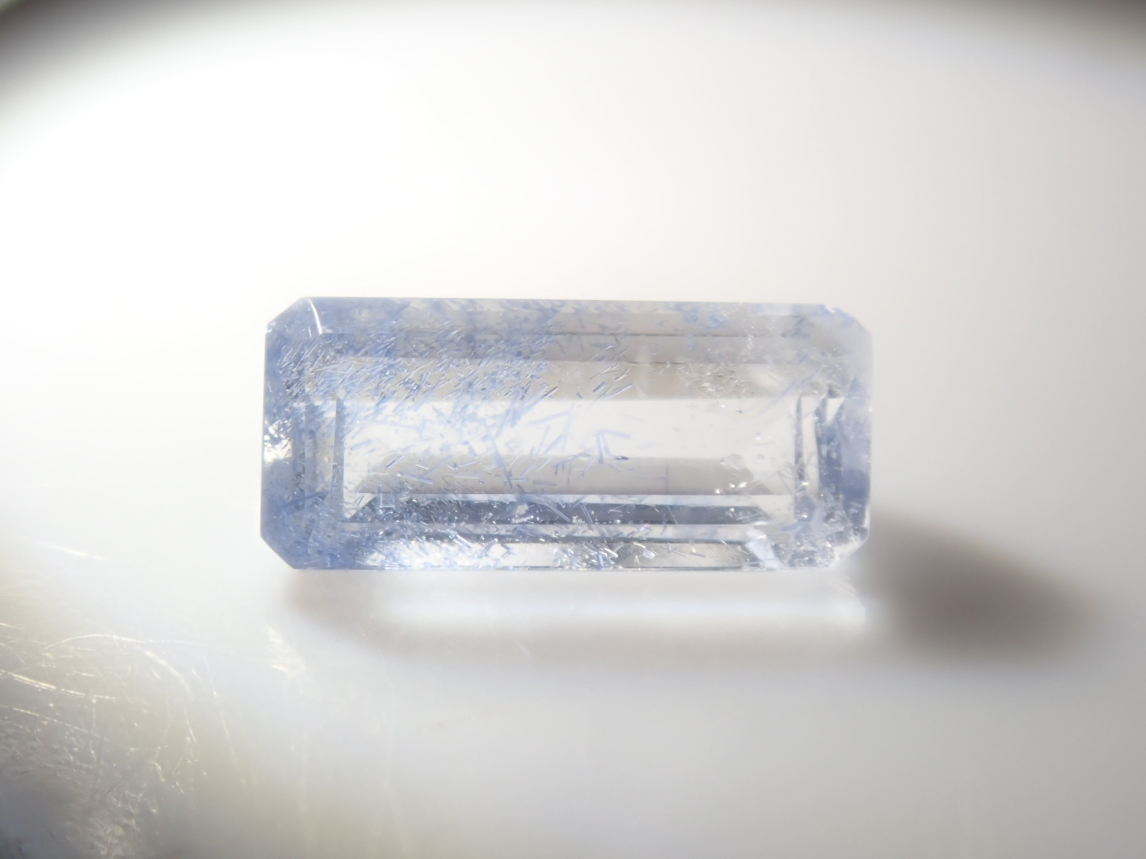 【2/23 22時販売】《限定12石》ツーソン新着の良質なブラジル産デュモルチェライトインクォーツ(ファセットカット)《複数購入割引有》