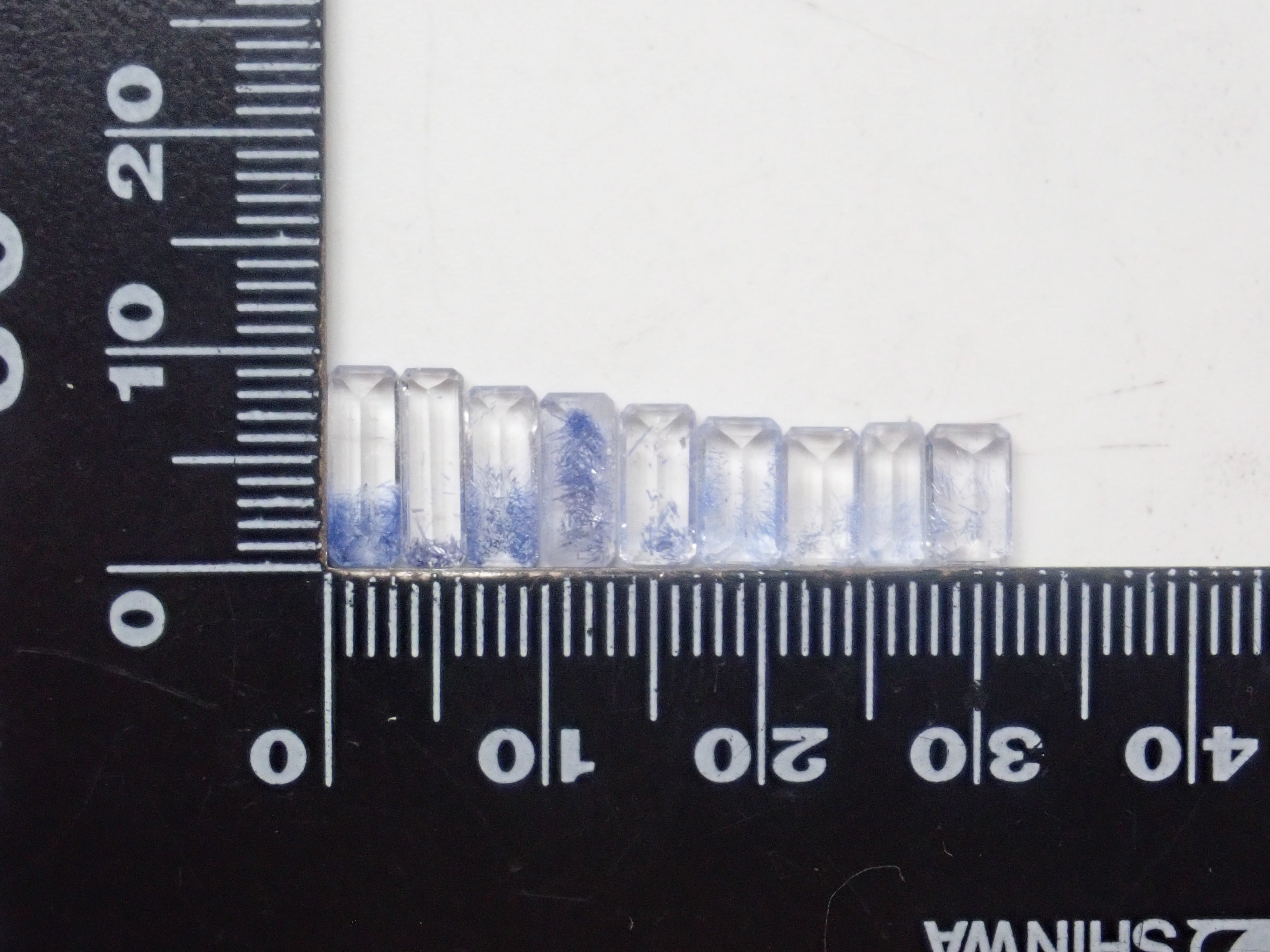 【2/23 22時販売】《限定12石》ツーソン新着の良質なブラジル産デュモルチェライトインクォーツ(ファセットカット)《複数購入割引有》