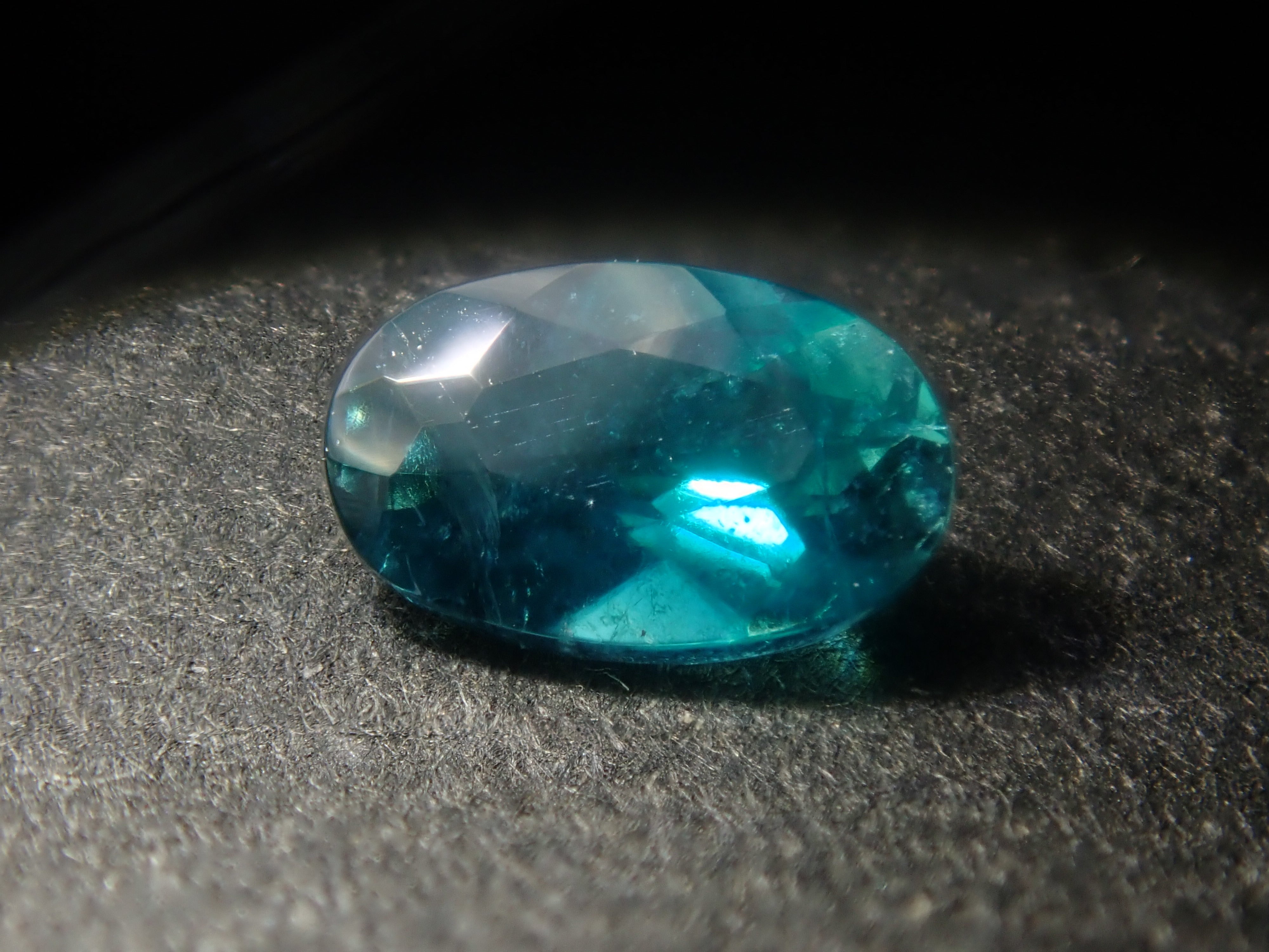 Grandidierite from Madagascar 0.228ct loose stone