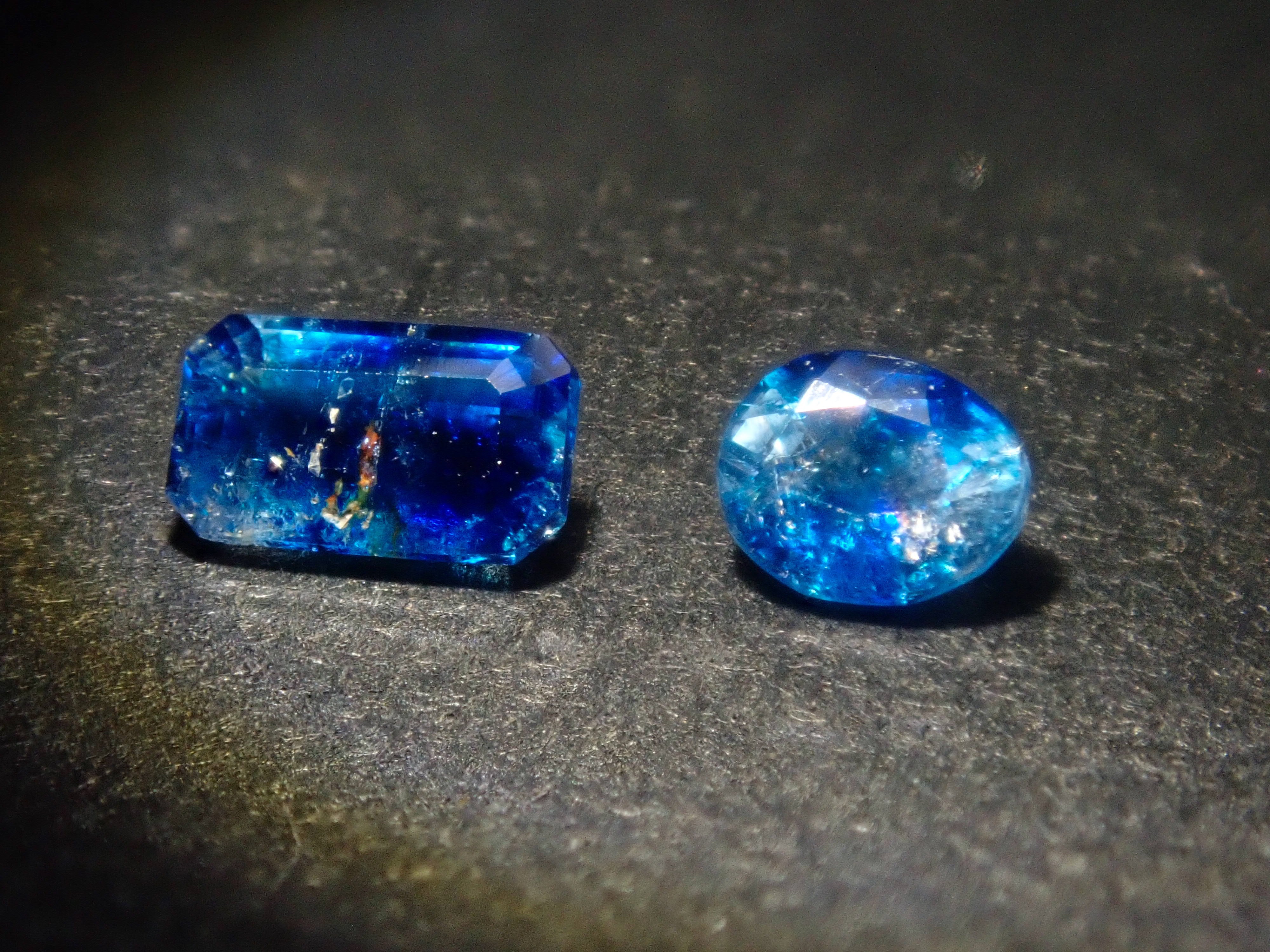 【10/12 22時販売】《限定10石》ブルー石ガチャ(ブラジル産パライバトルマリン0.088ct、ジンバブエ産ユークレース、コバルトガーナイト)《複数購入割引有》