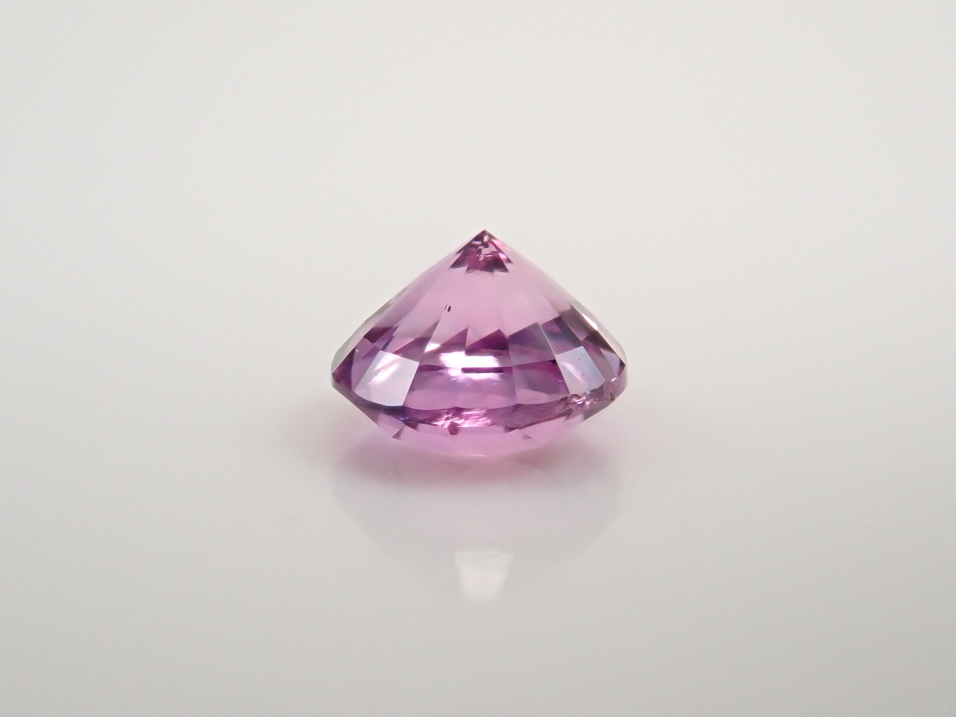 【1/29 22時販売】マダガスカル産パープルサファイア 4.2mm/0.418ctルース