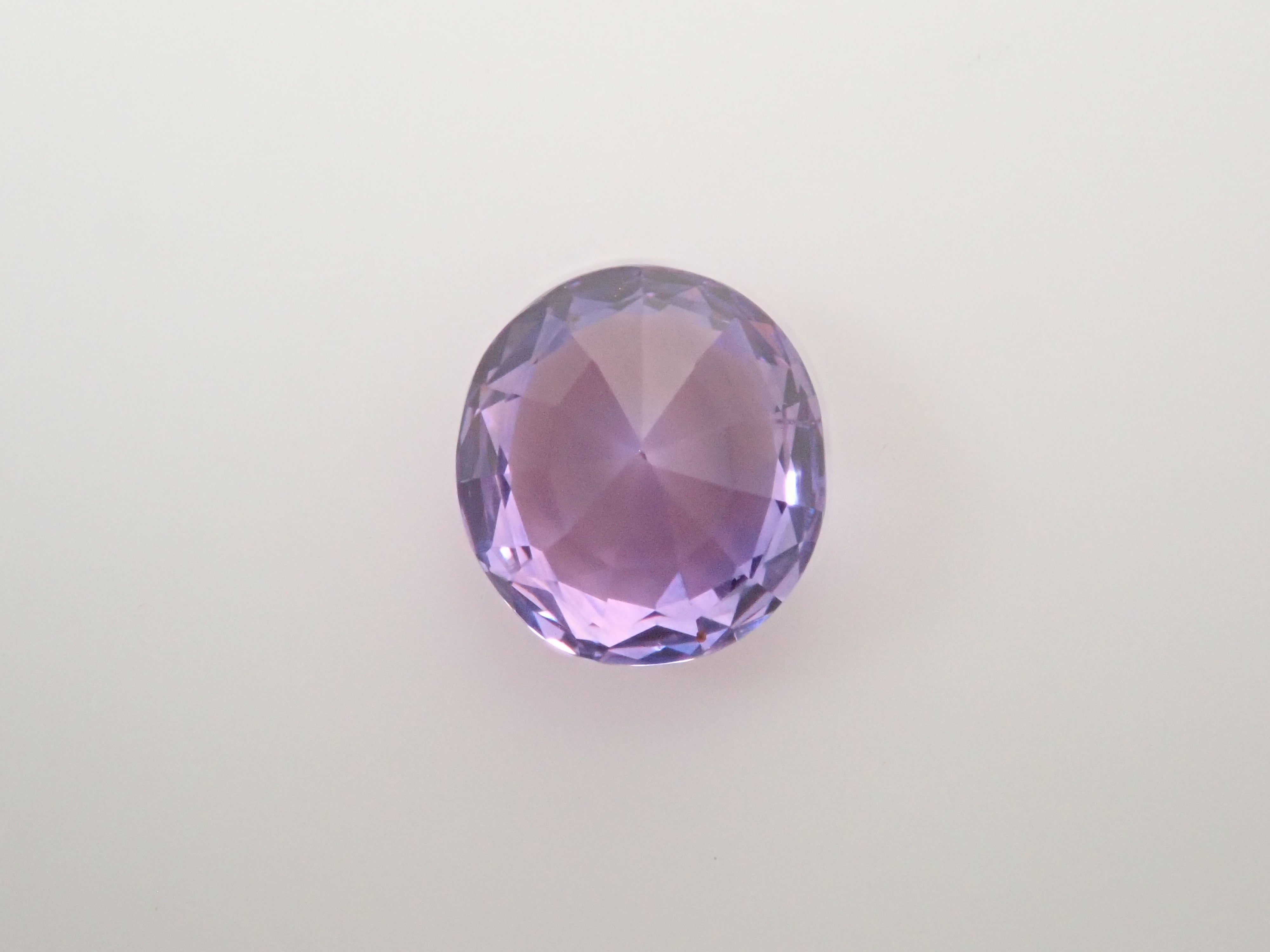 未加熱的馬達加斯加紫色藍寶石 1.170克拉 散裝 GIT