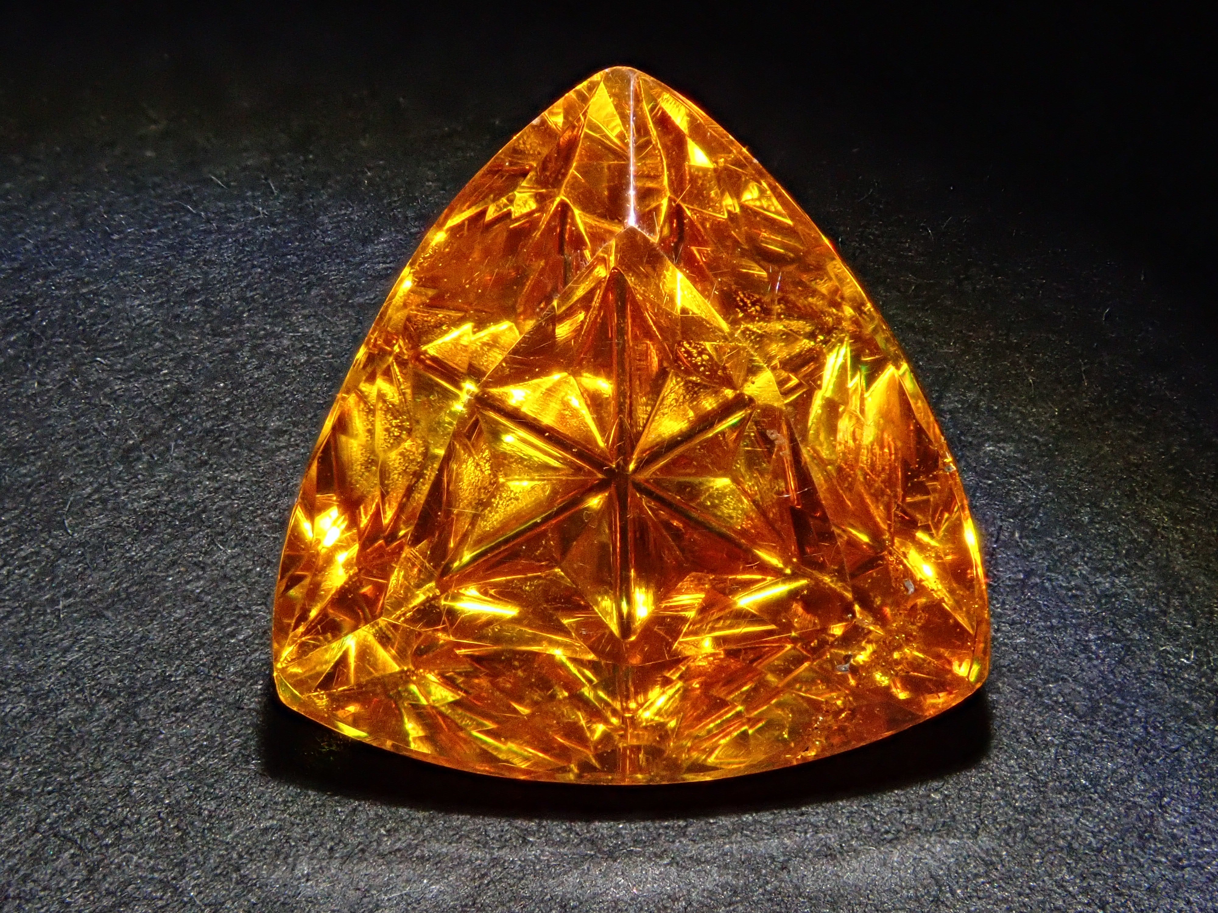 【抽獎活動 0201_01】【Koshu Precious Stones Cut by plusthree】西班牙產 6.417 克拉閃鋅礦裸石