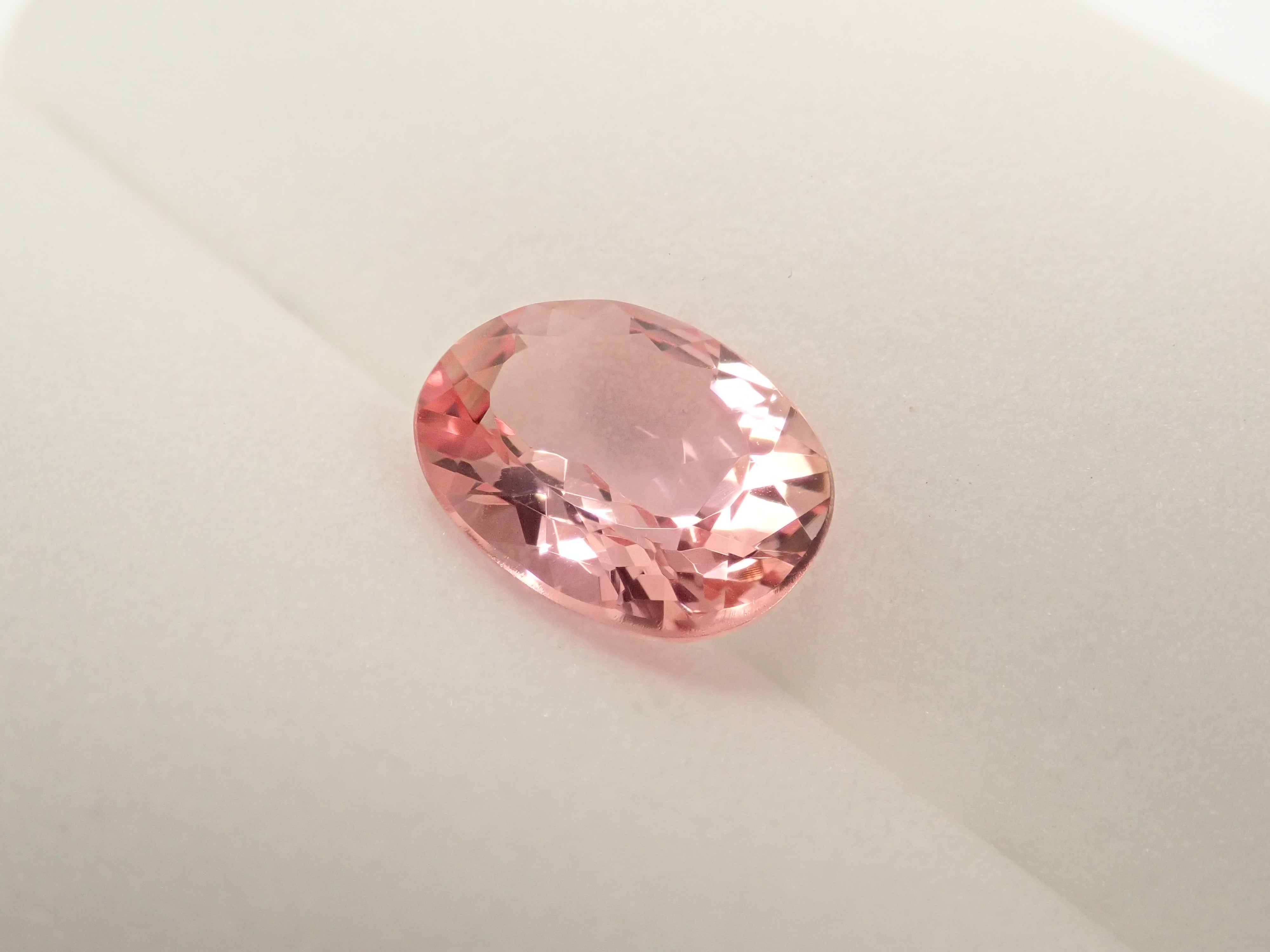 巴西未經加熱處理的粉紅帝王托帕石(雪莉粉)2.221克拉裸石