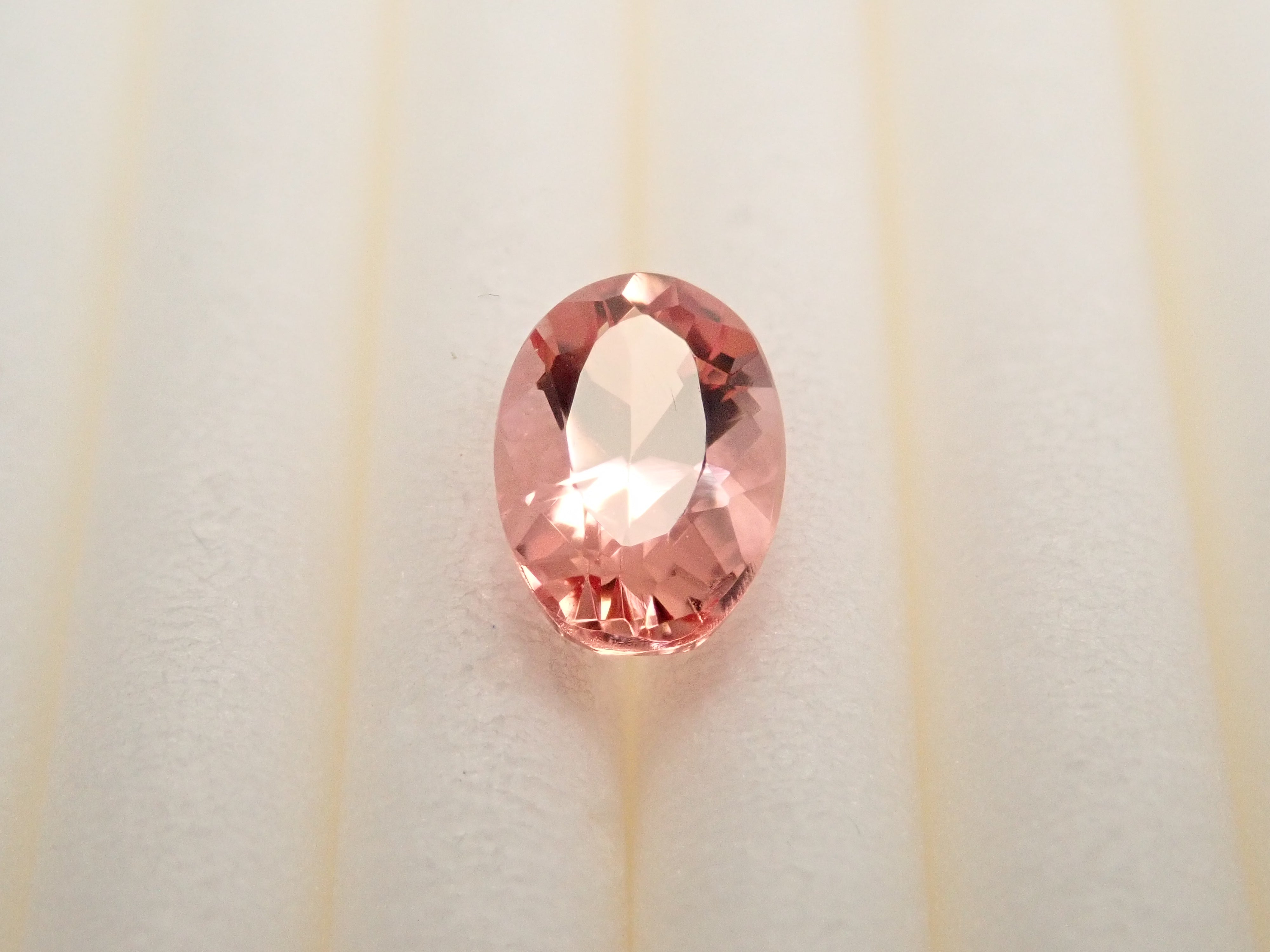 巴西未經加熱的粉紅帝王托帕石(雪莉粉)0.594克拉裸石