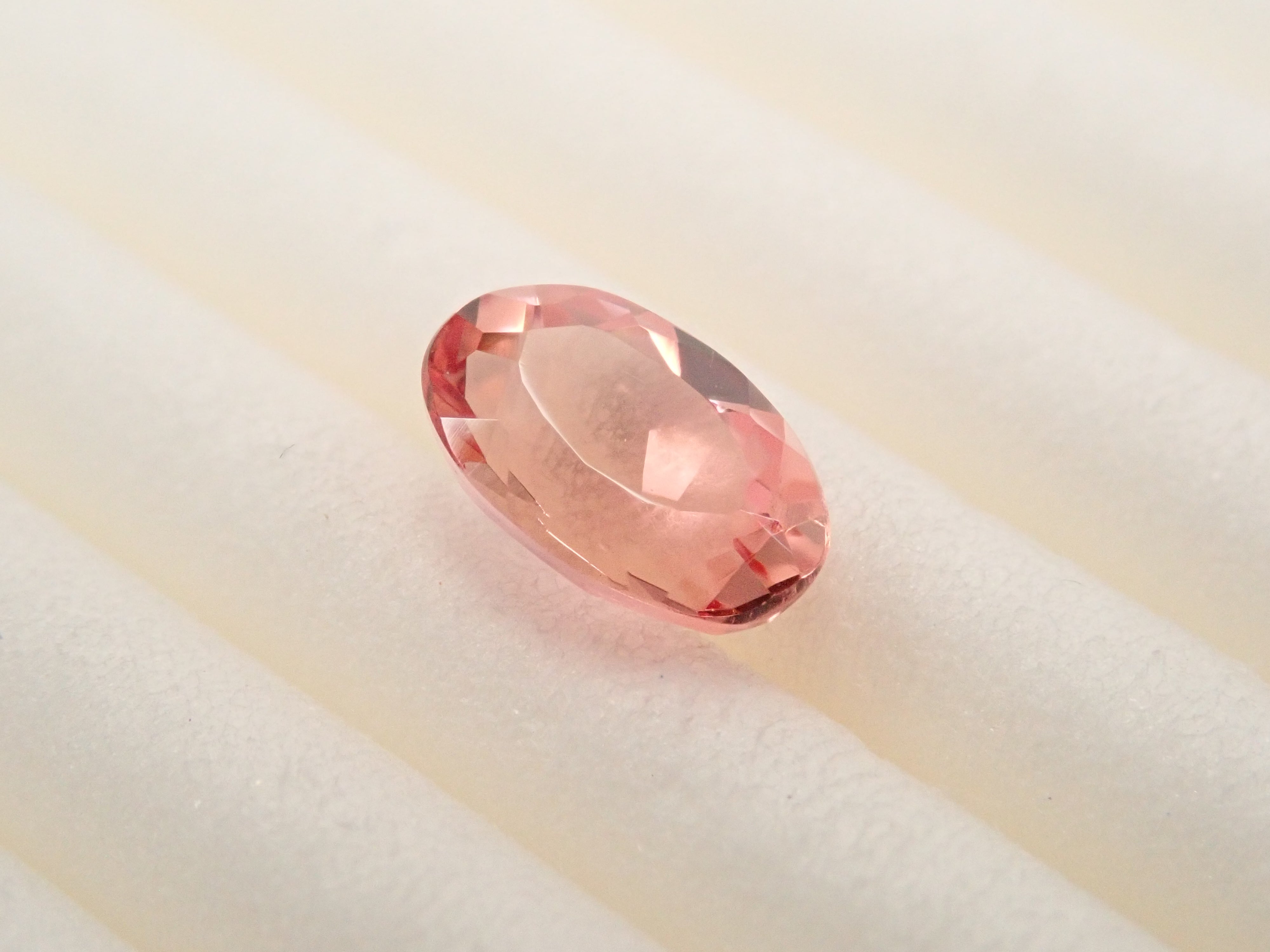巴西未經加熱的粉紅帝王托帕石(雪莉粉)0.594克拉裸石
