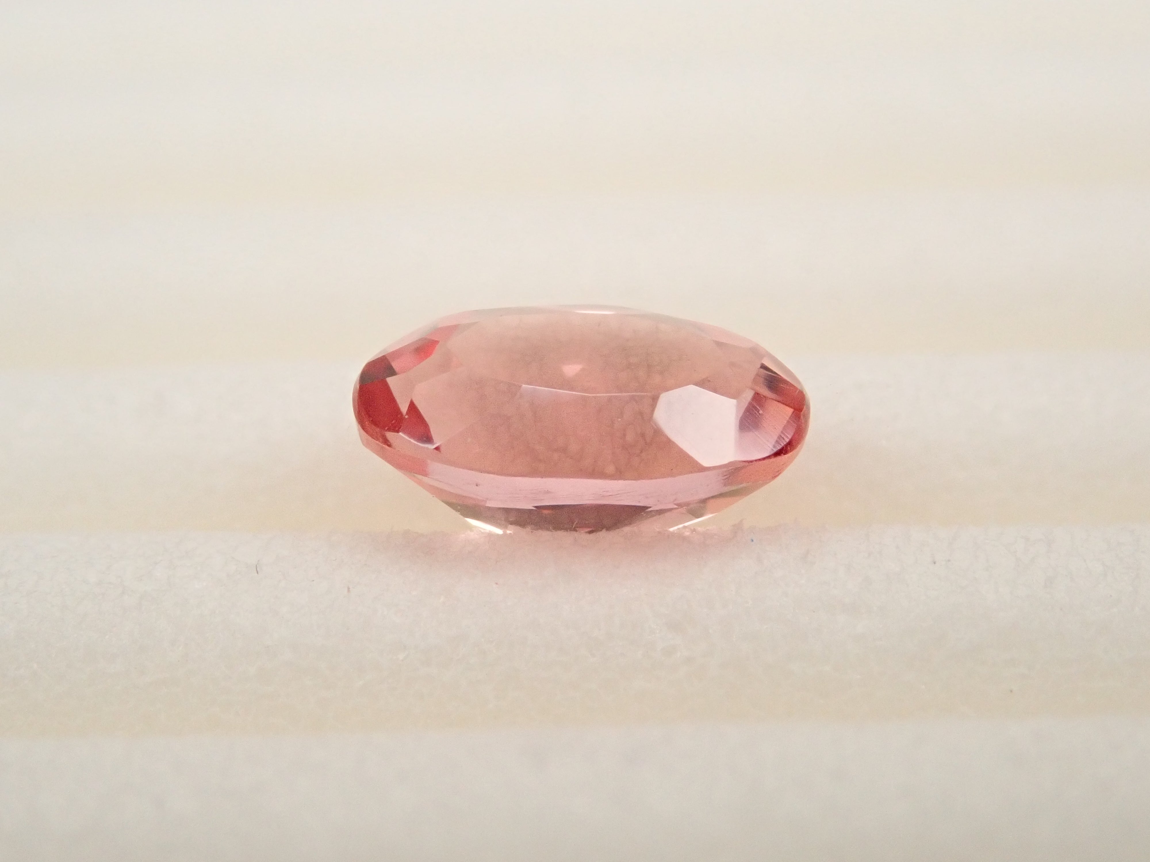 巴西未經加熱的粉紅帝王托帕石(雪莉粉)0.594克拉裸石