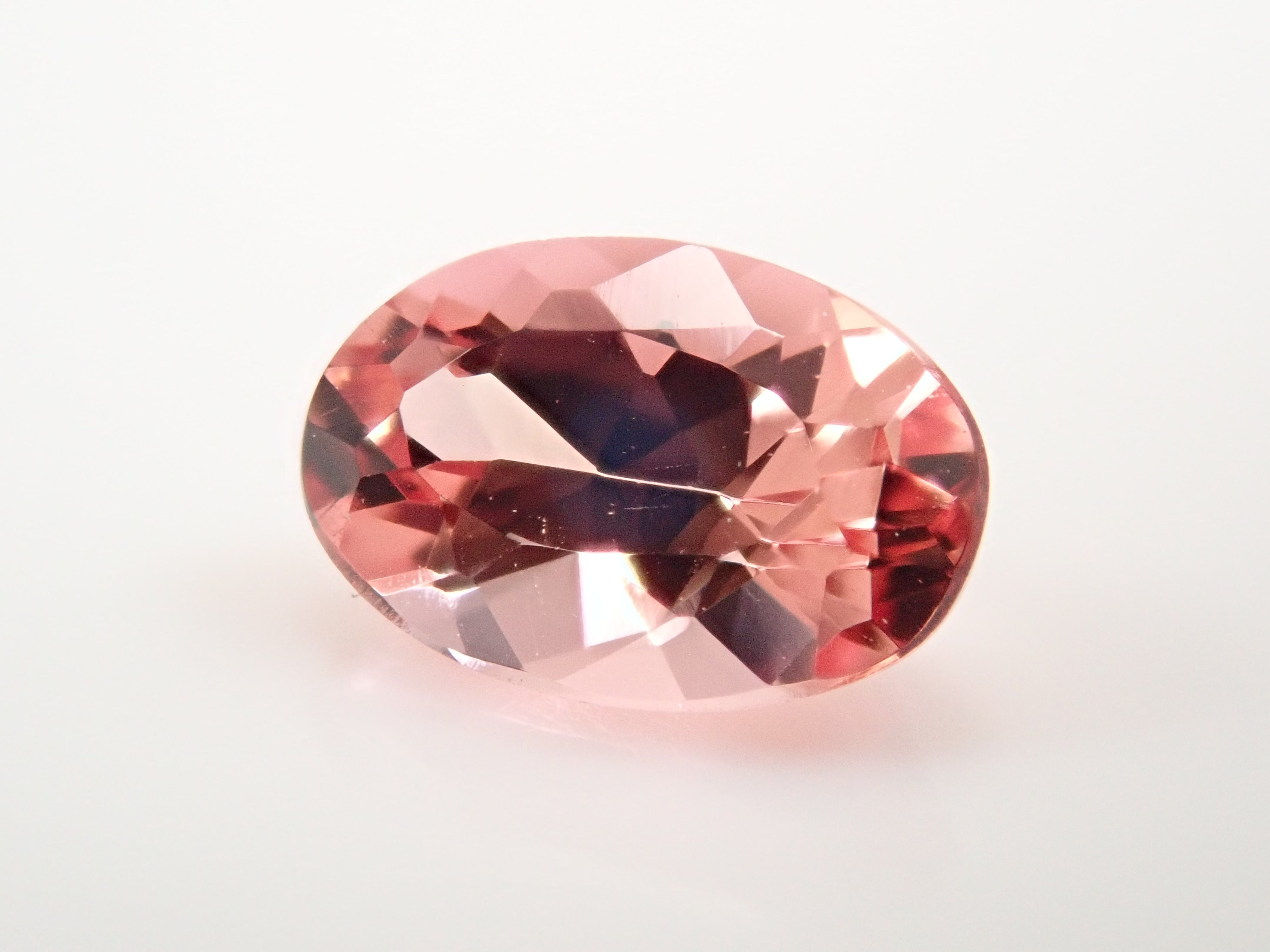 巴西未經加熱的粉紅帝王托帕石(雪莉粉)0.594克拉裸石