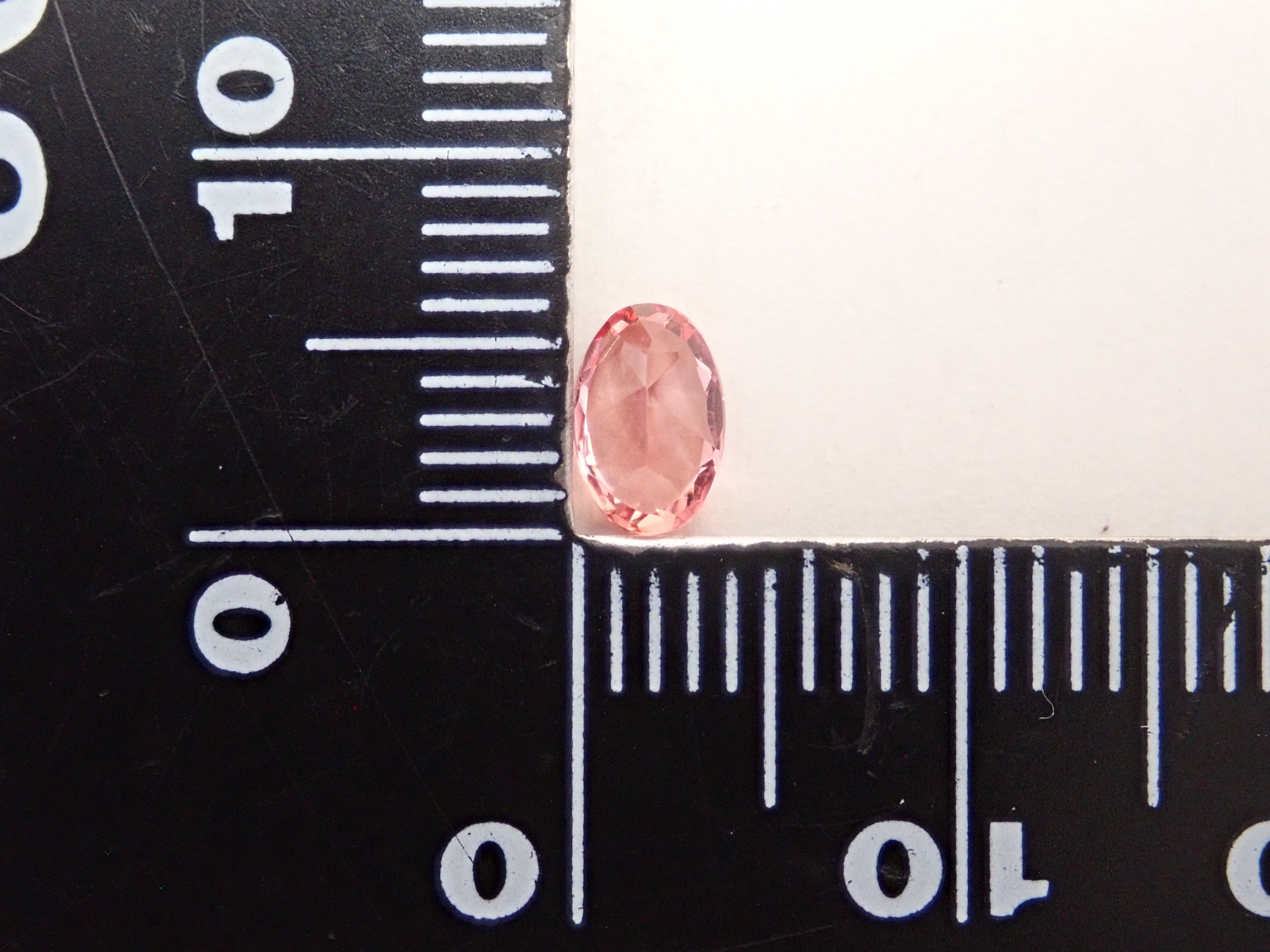 巴西未經加熱的粉紅帝王托帕石(雪莉粉)0.594克拉裸石