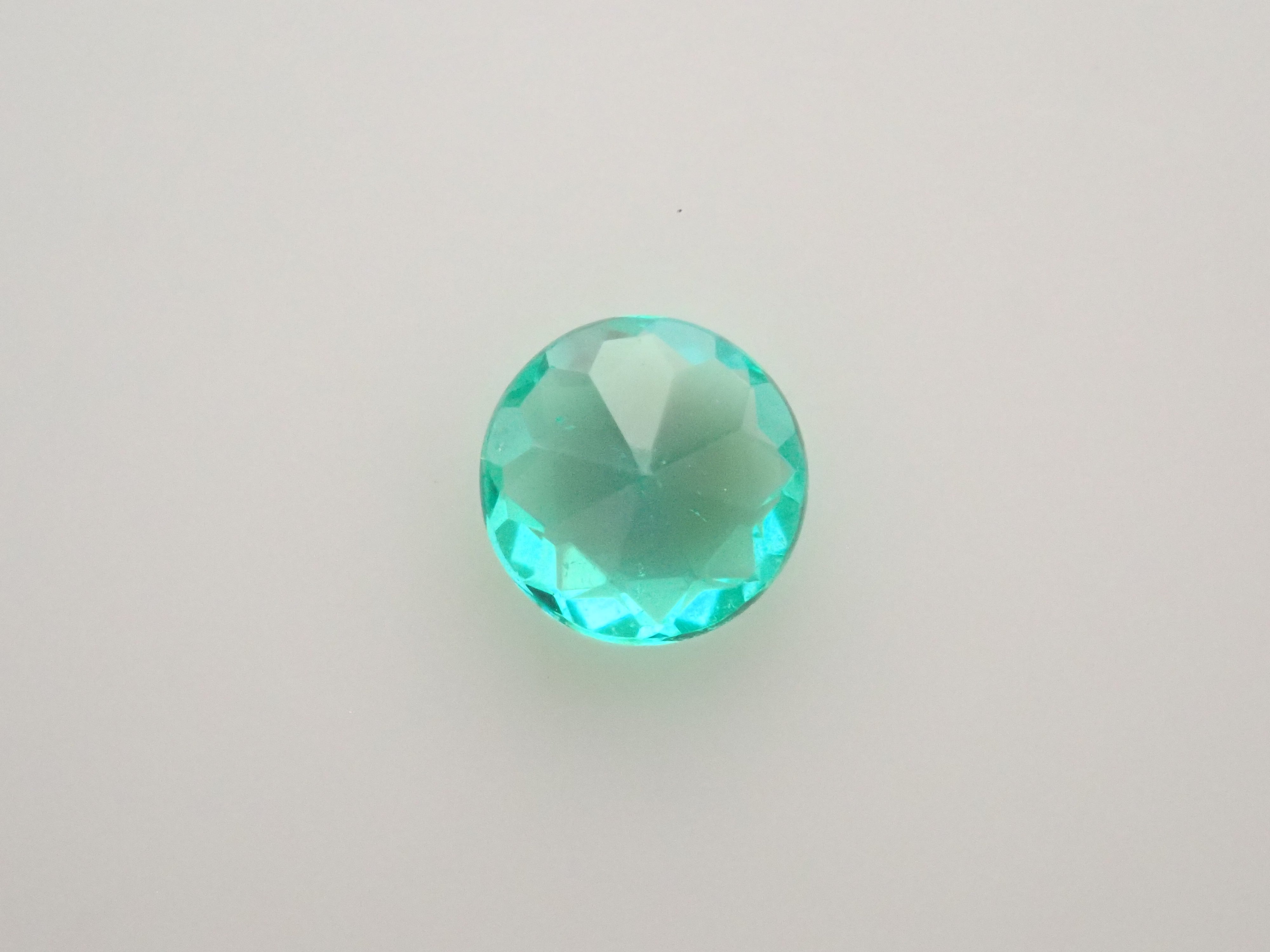 【2/7 22時販売】コロンビア産ノンオイルエメラルド(NONE) 2.8mm/0.070ctルース GIA