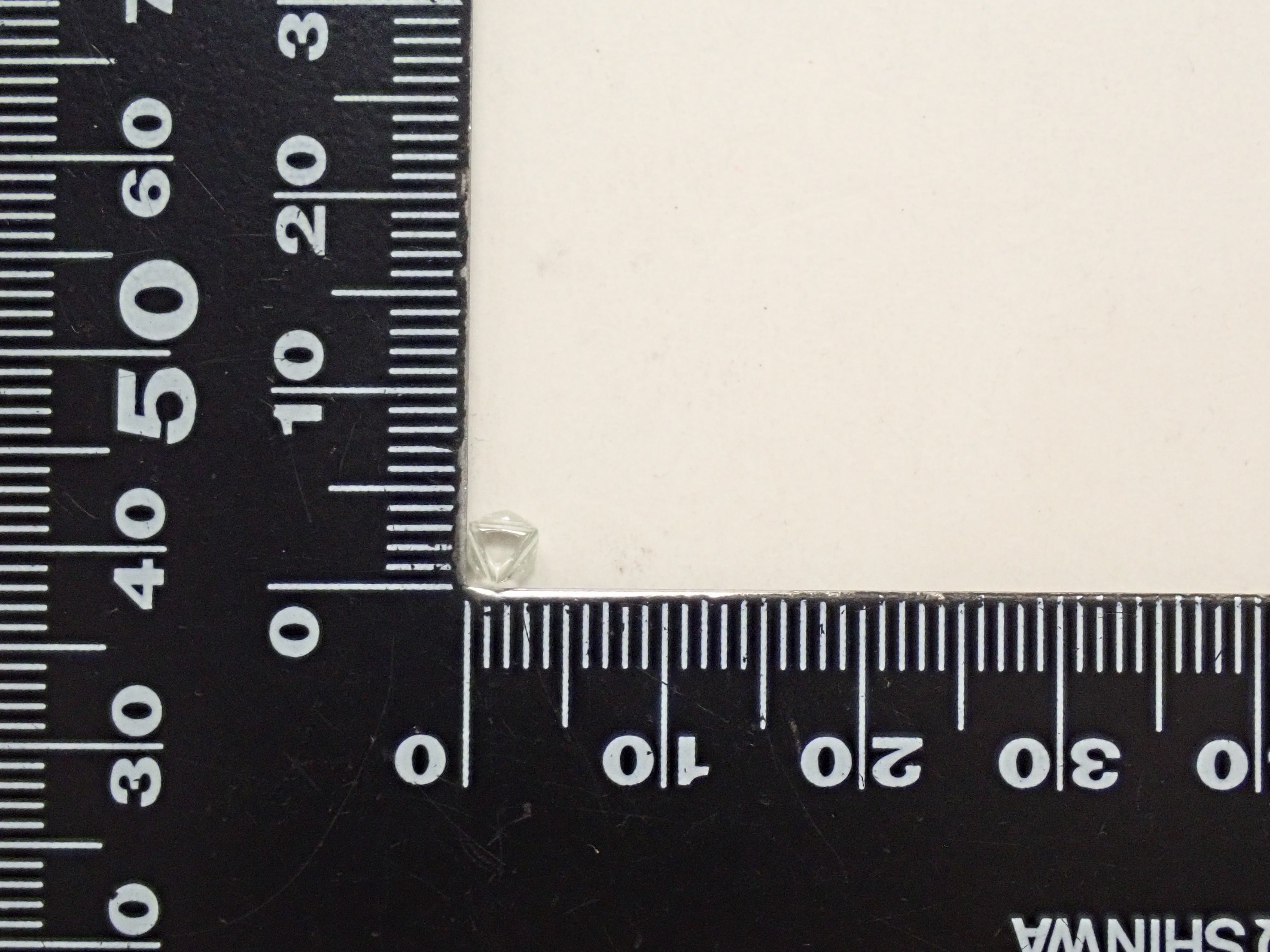 Zimbabwe Green Diamond Rough (Sawable) 0.428ct Rough Stone with Trigon