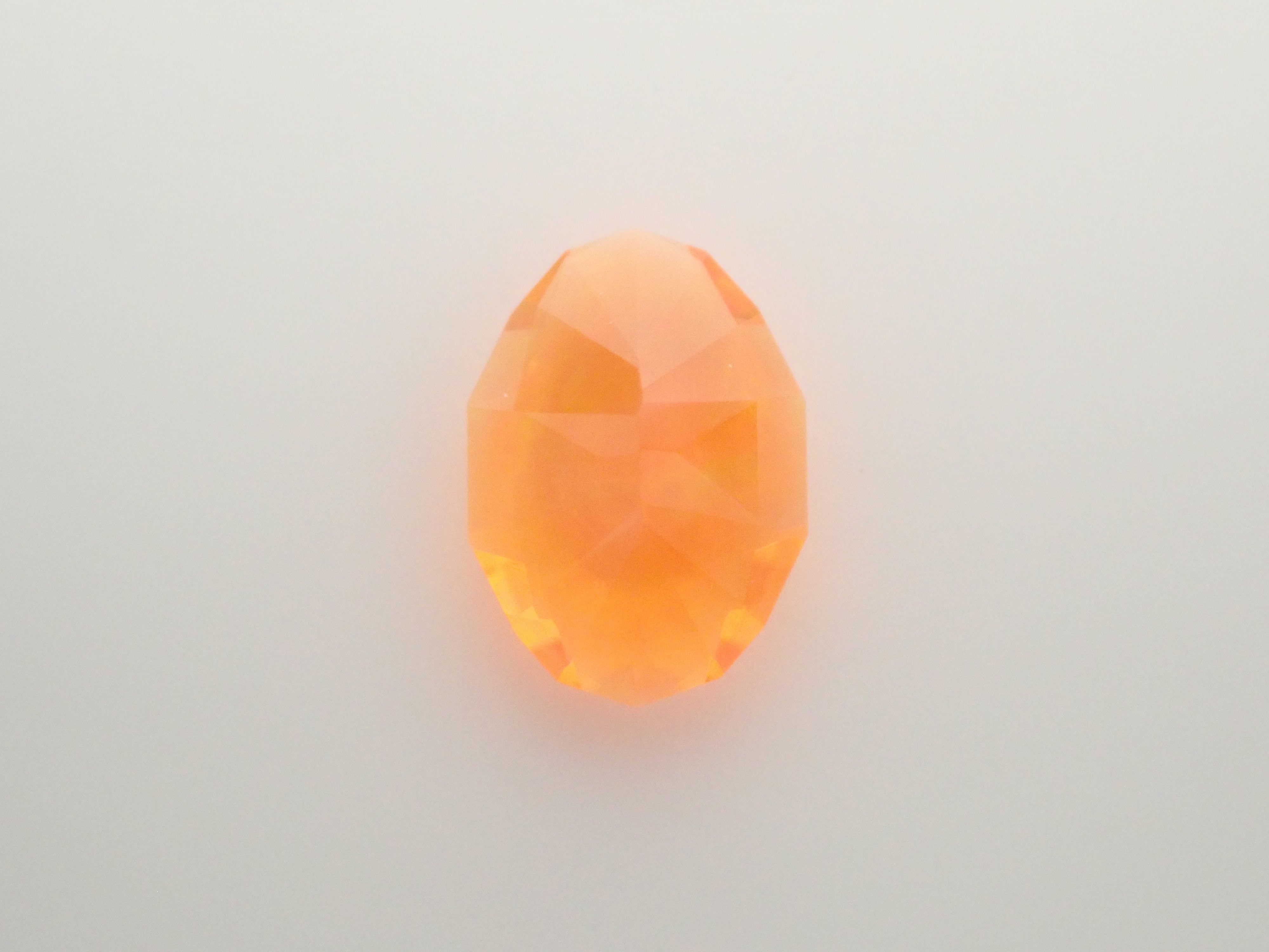 【1/27 22時販売】メキシコ産ファイアオパール 0.235ctルース(ファセットカット)