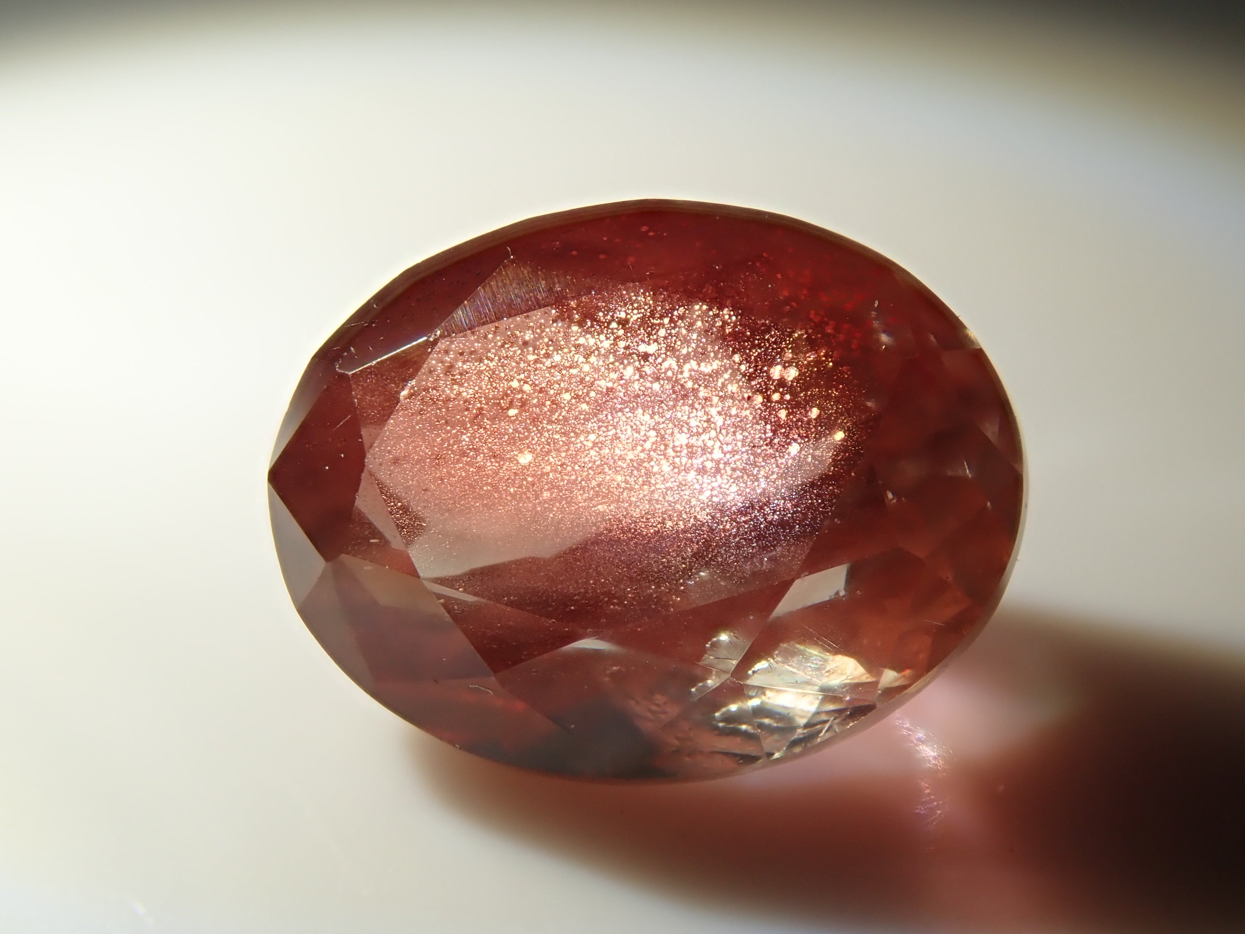 【2/17 22時販売】アメリカ産オレゴンサンストーン 2.160ctルース