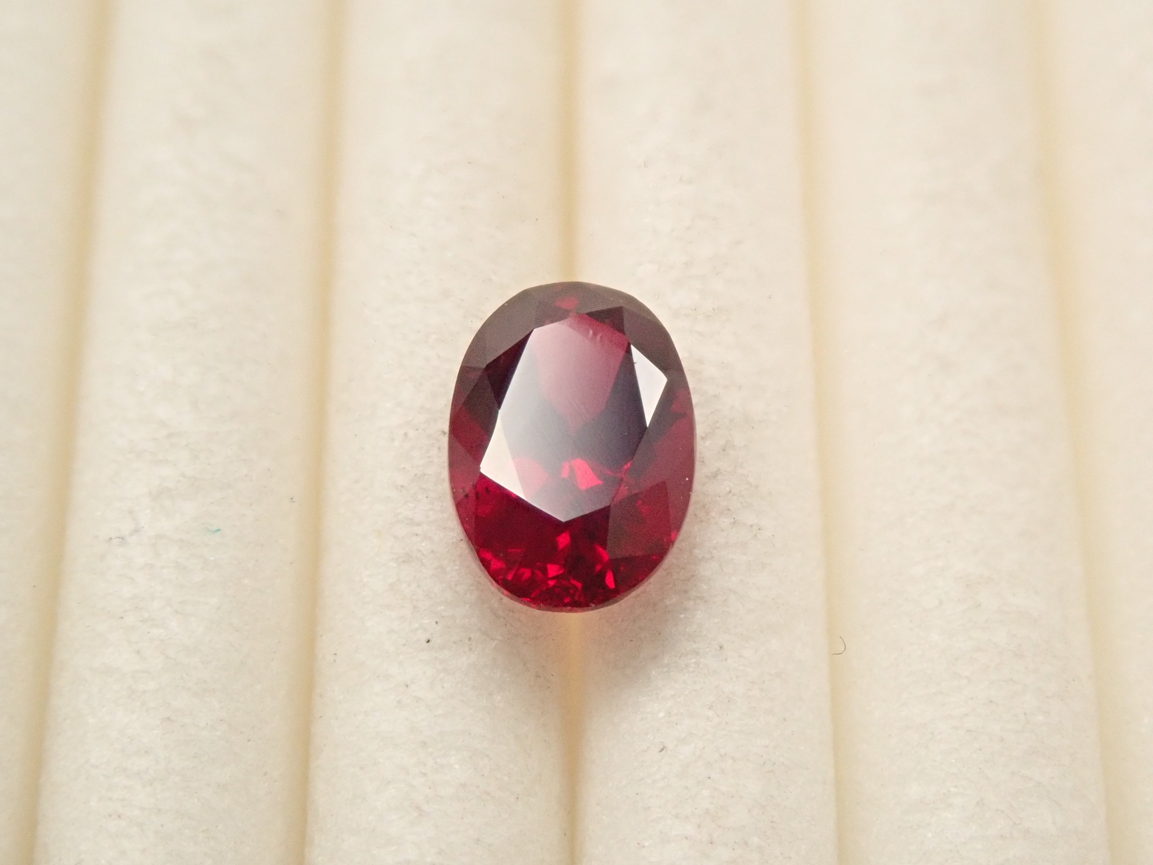 Anthill garnet from the USA (with forsterite) 0.578ct loose
