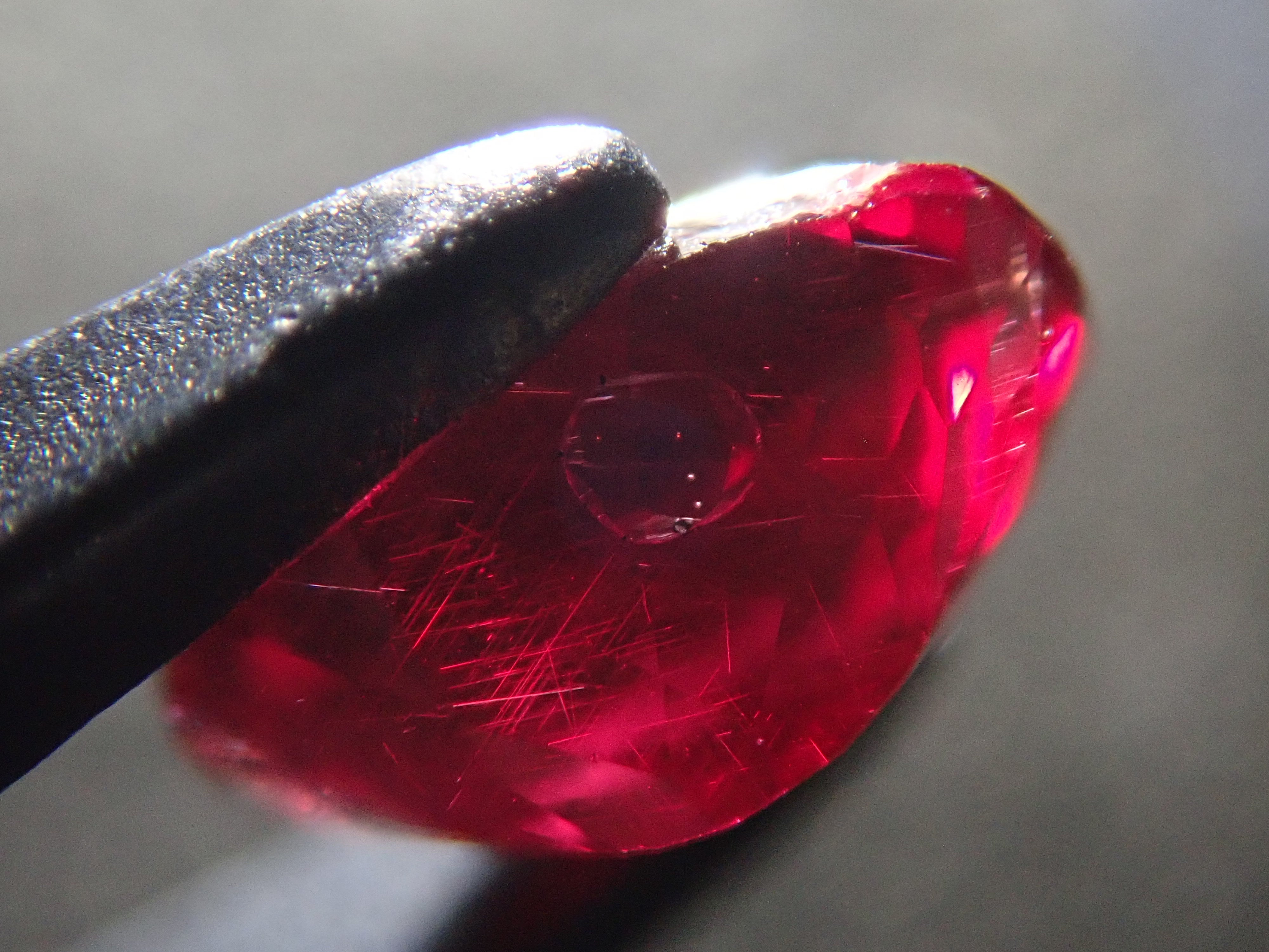Anthill garnet from the USA (with forsterite) 0.578ct loose