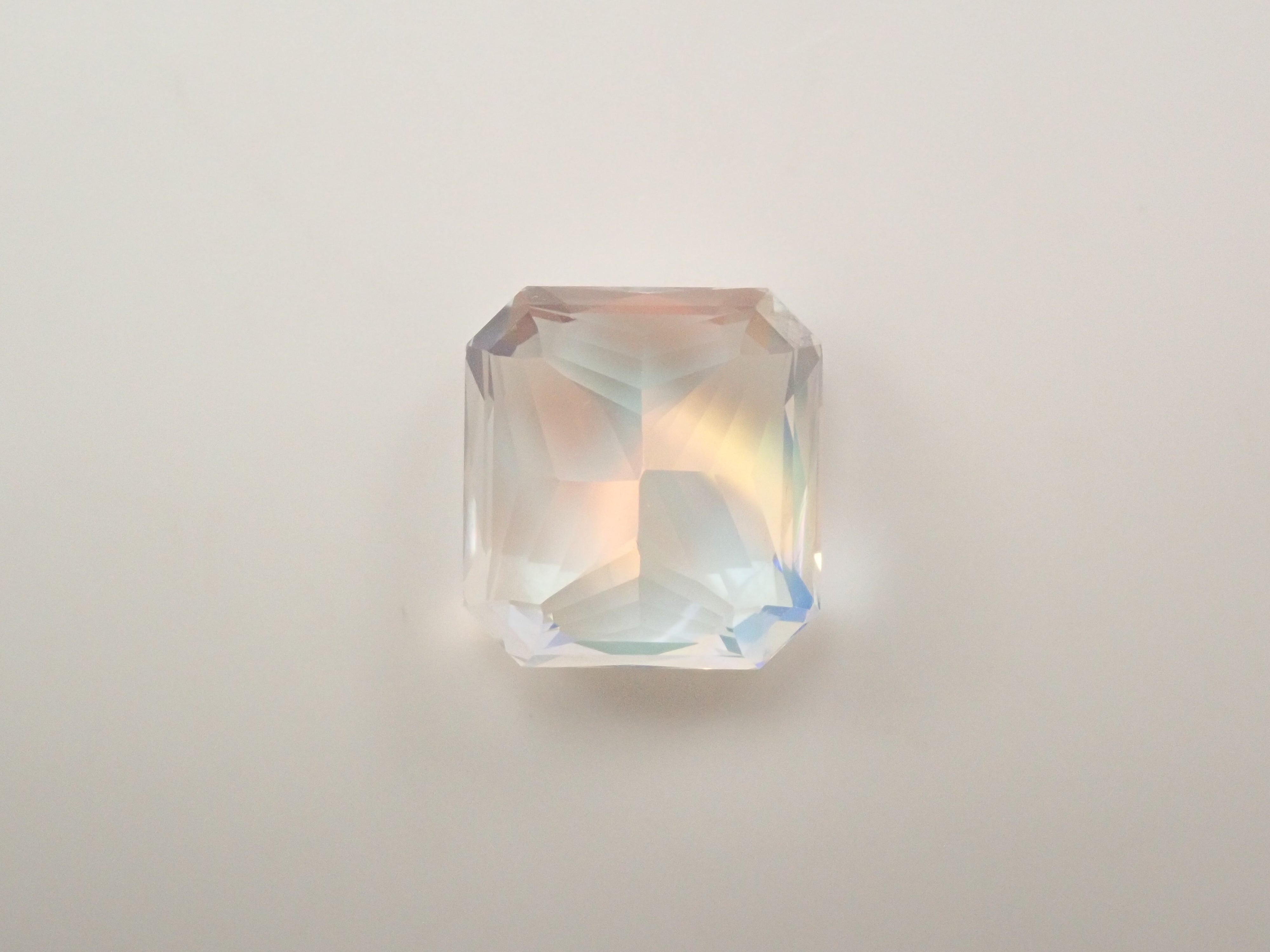 Madagascar Andesine Labradorite (commonly known as Rainbow Moonstone) 4.894ct Loose Stone