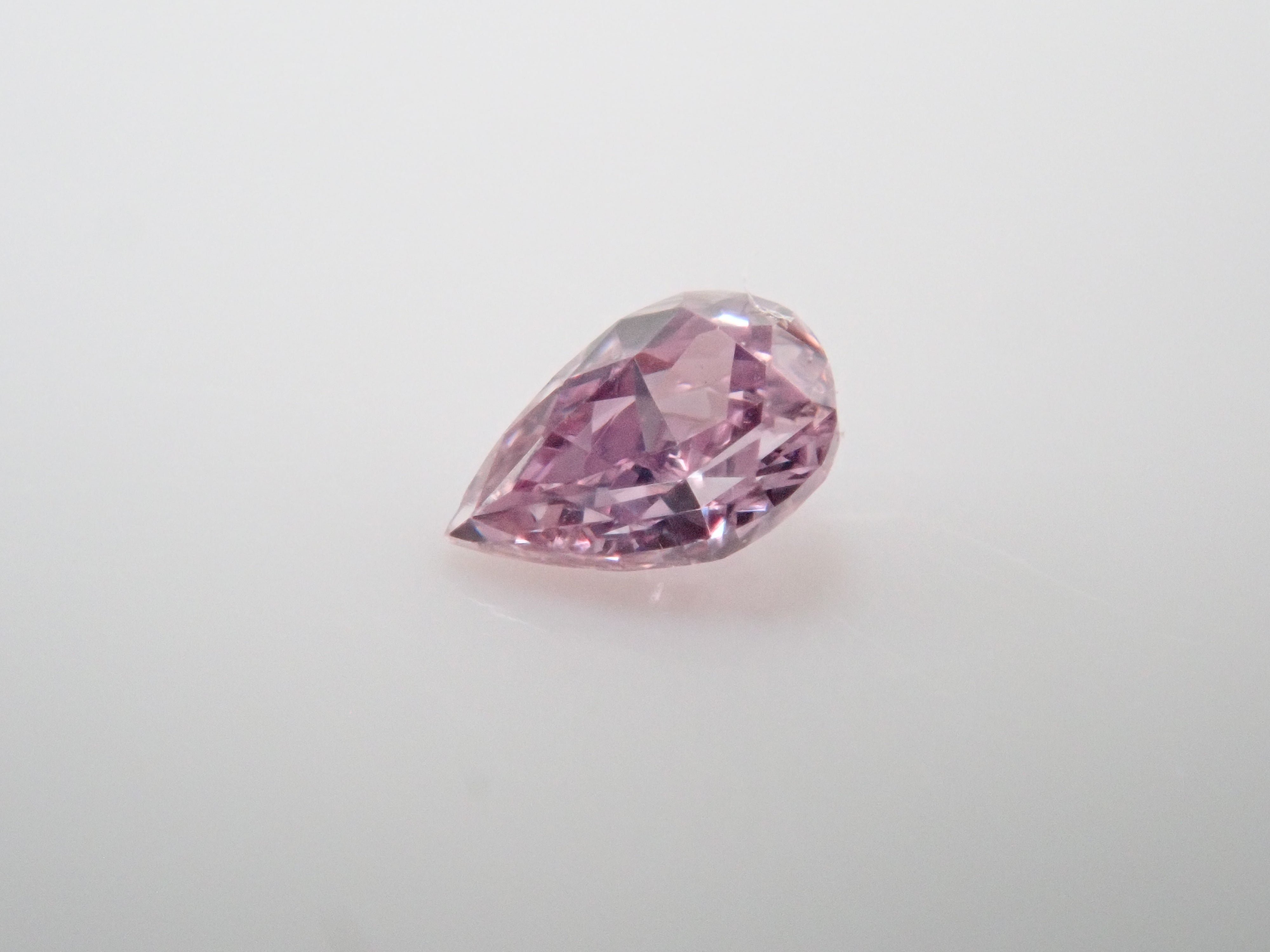 ピンクダイヤモンド 0.021ルース(FANCY INTENSE PURPLE PINK, SI2)