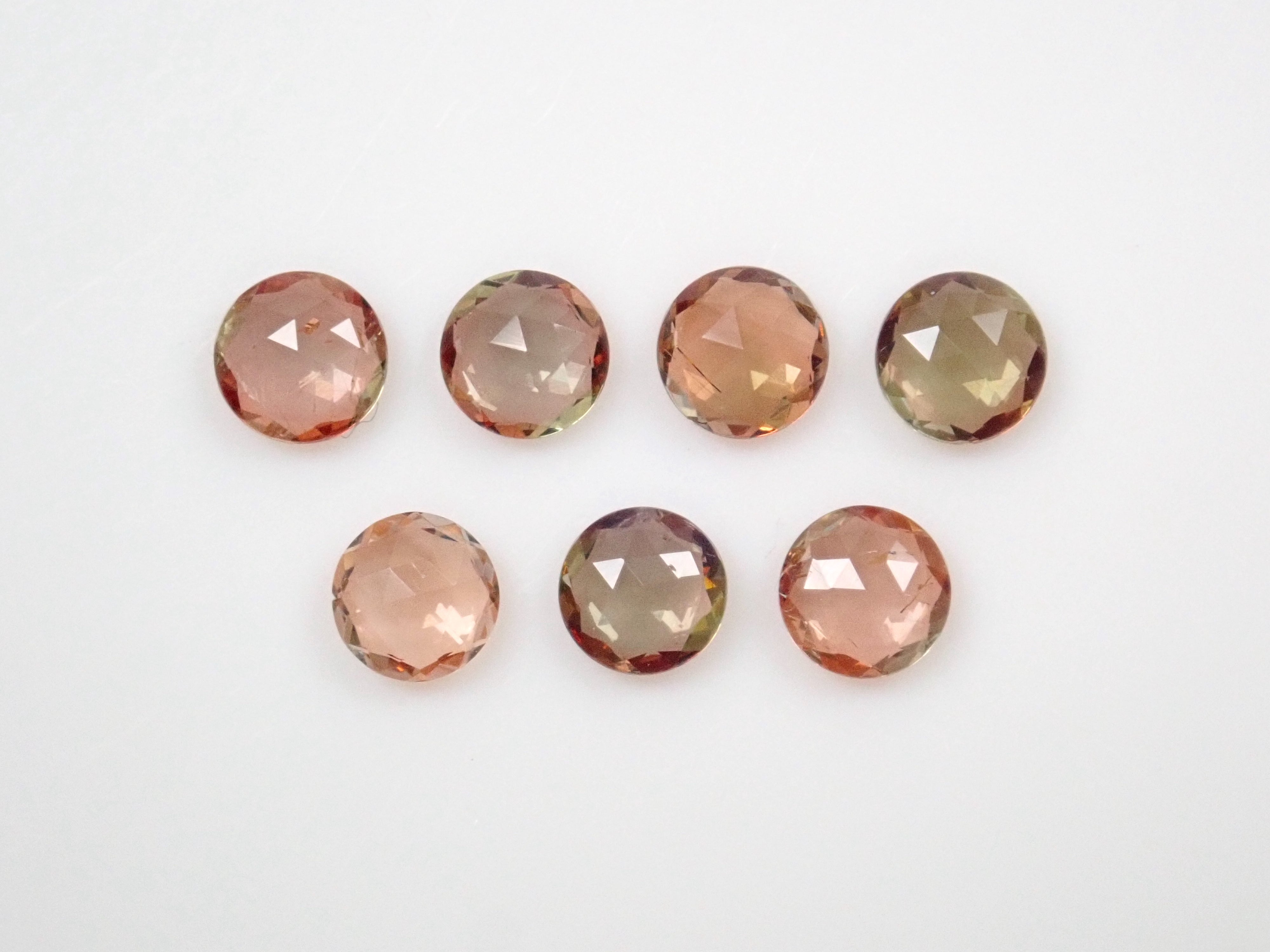 《限定7石》【KEN氏】スペイン産アンダリュサイト1石ルース(ローズカット,3.5mm)《複数購入割引》【安部祐一朗さん作品モチーフ】
