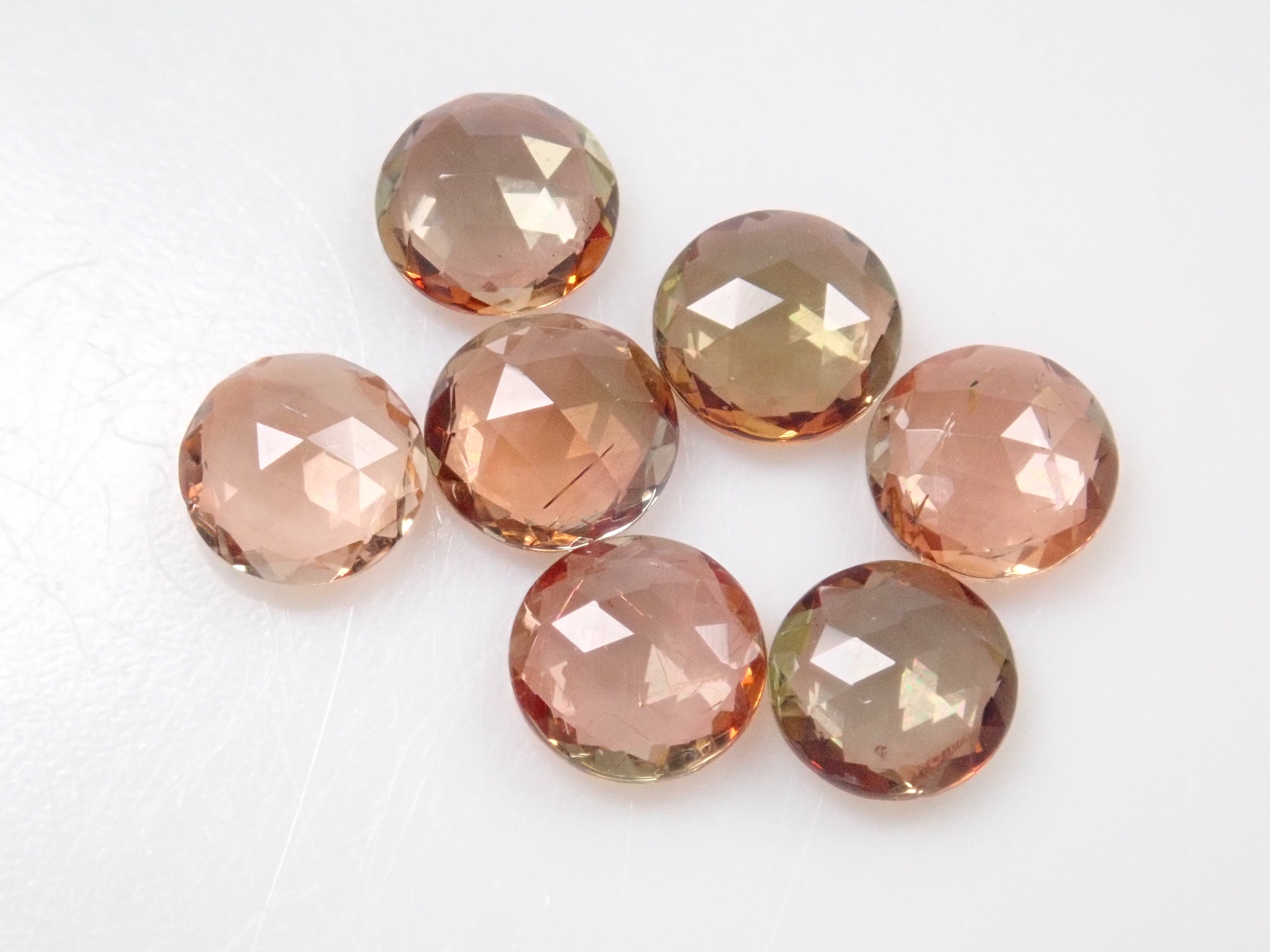 《限定7石》【KEN氏】スペイン産アンダリュサイト1石ルース(ローズカット,3.5mm)《複数購入割引》【安部祐一朗さん作品モチーフ】
