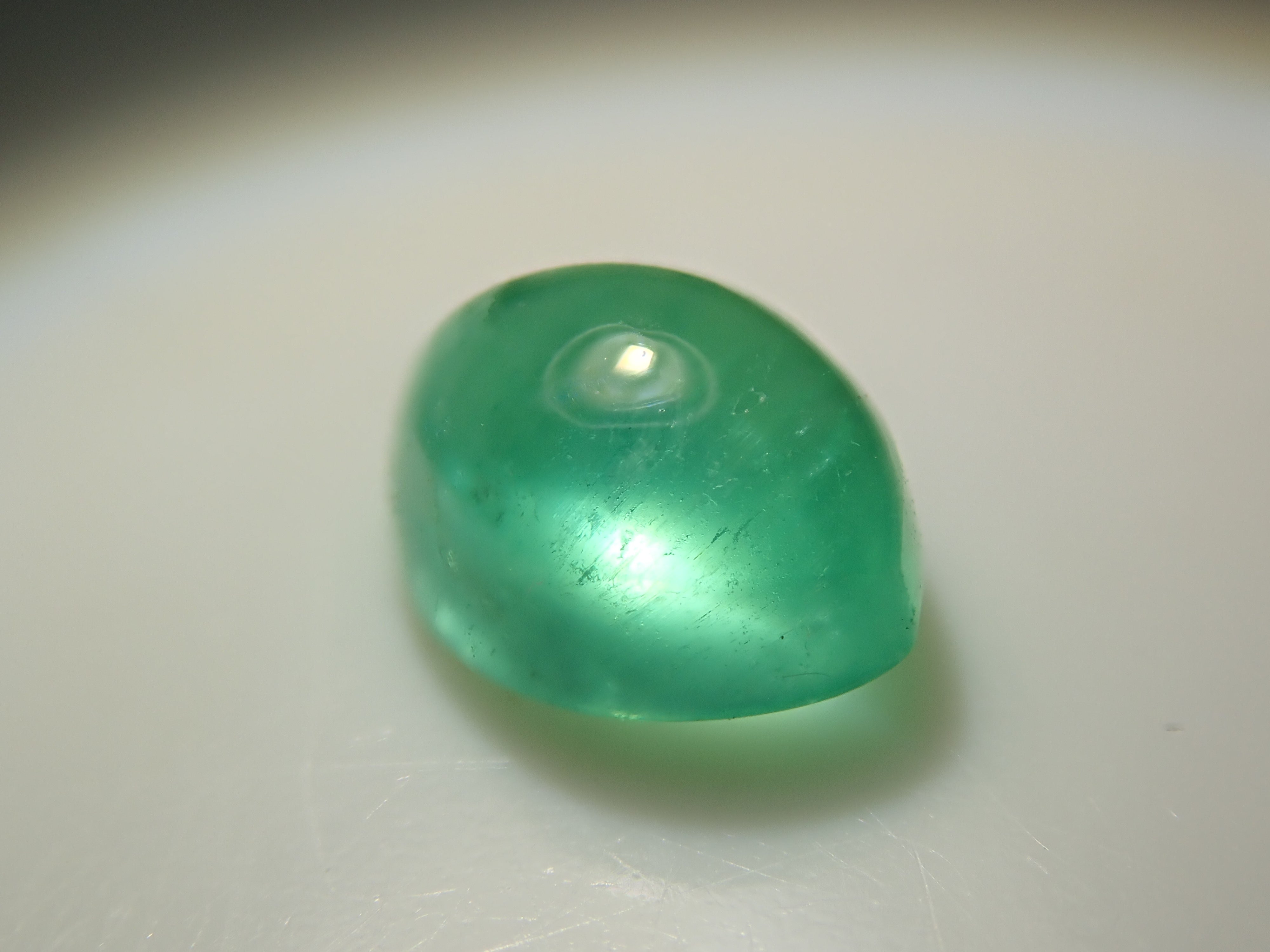 【2/5 22時販売】コロンビア産エメラルドキャッツアイ 0.417ctルース