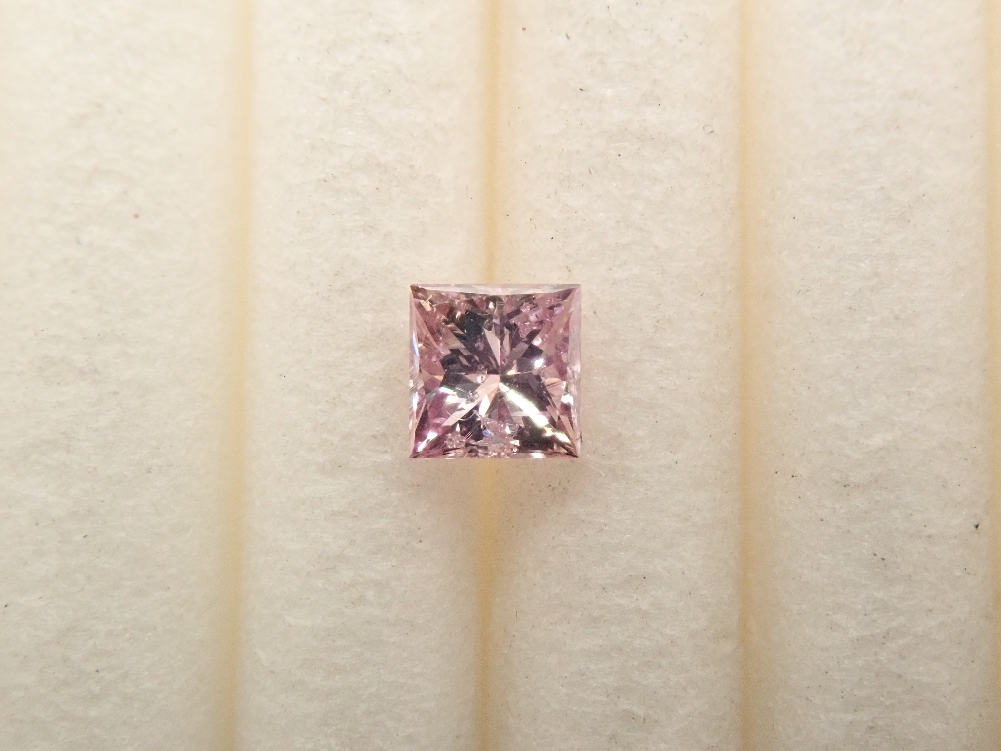 Pink Diamond 0.139ct Loose (FANCY PURPLISH PINK, I1)