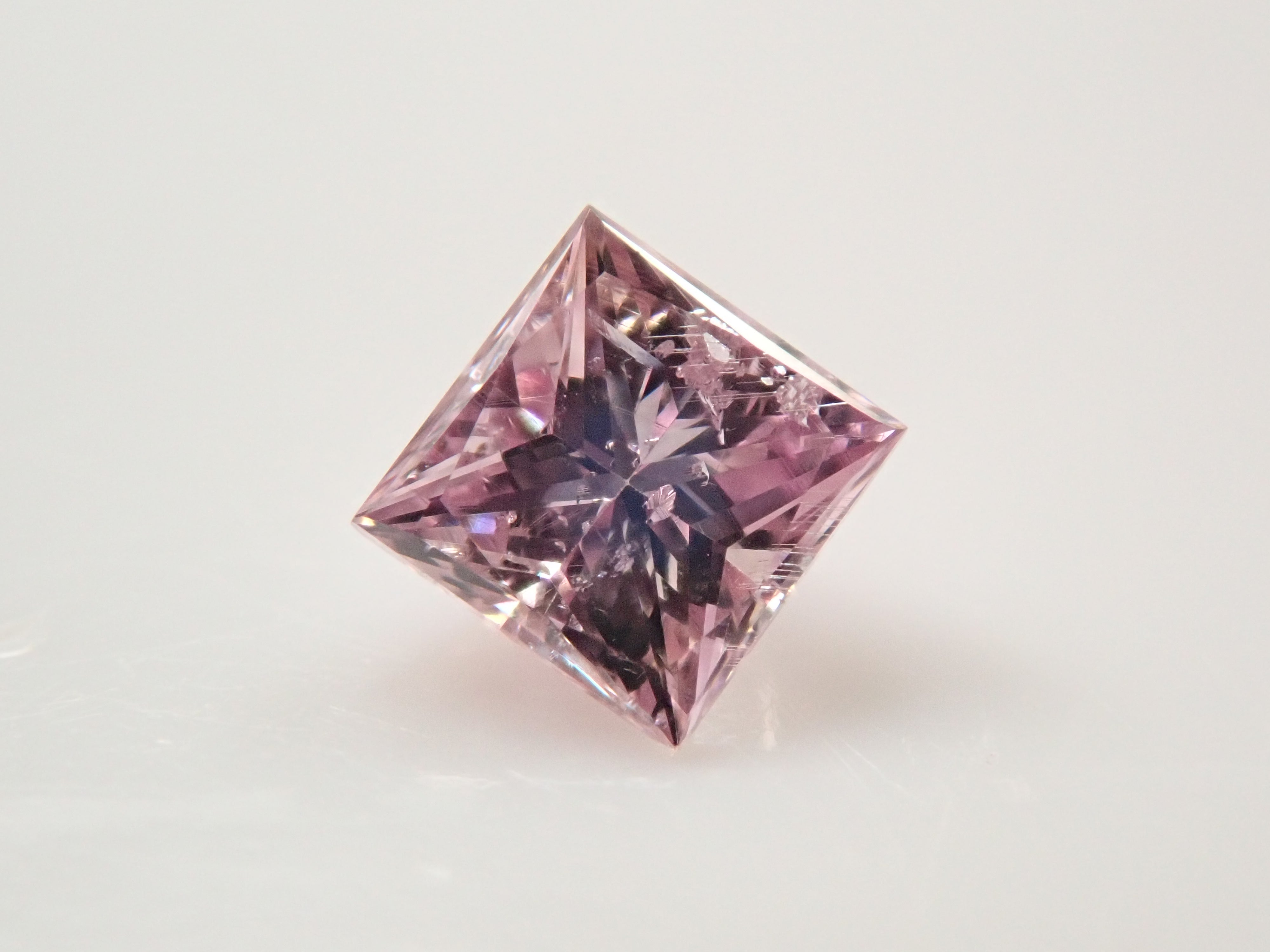 Pink Diamond 0.139ct Loose (FANCY PURPLISH PINK, I1)