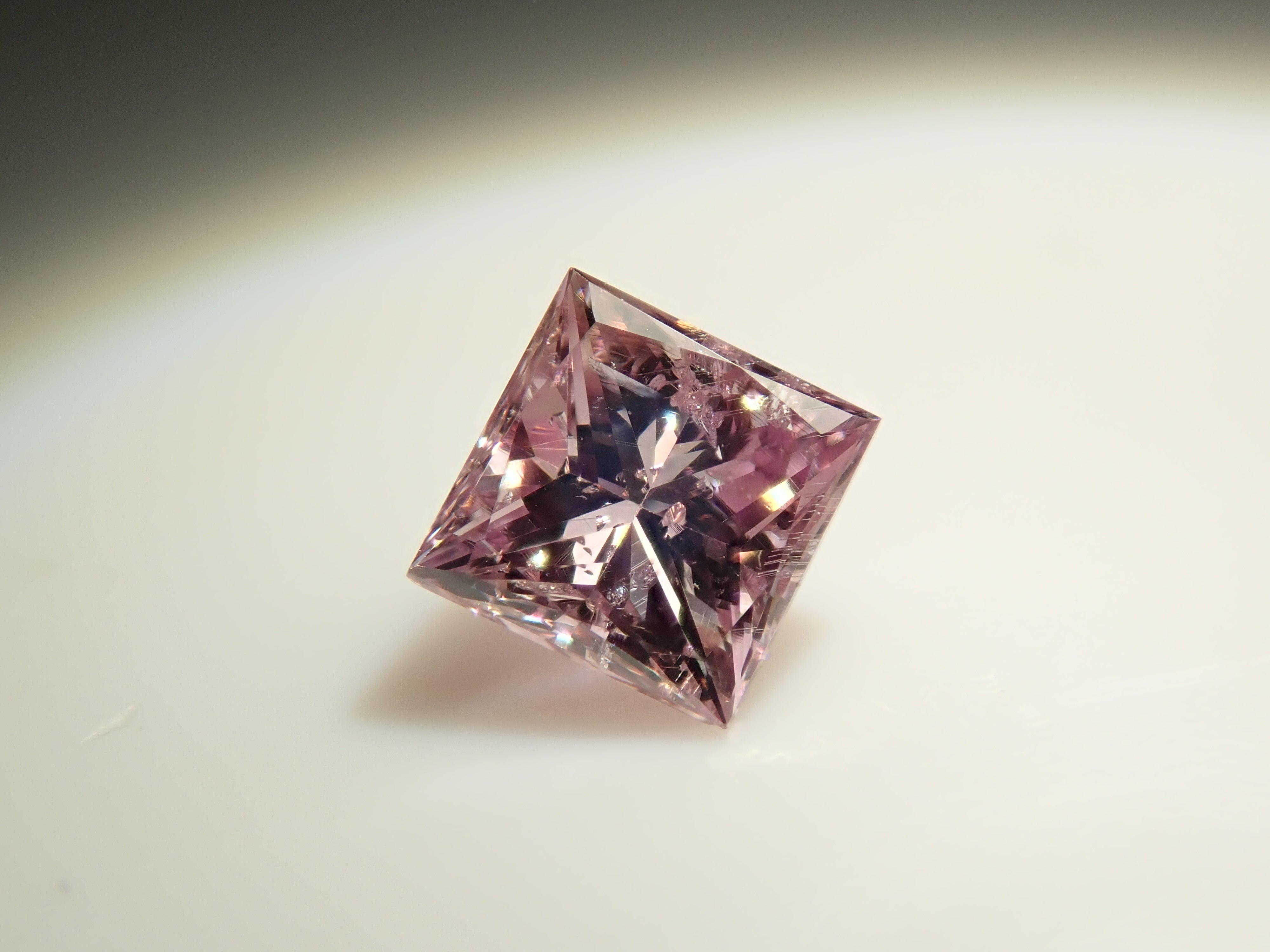 Pink Diamond 0.139ct Loose (FANCY PURPLISH PINK, I1)