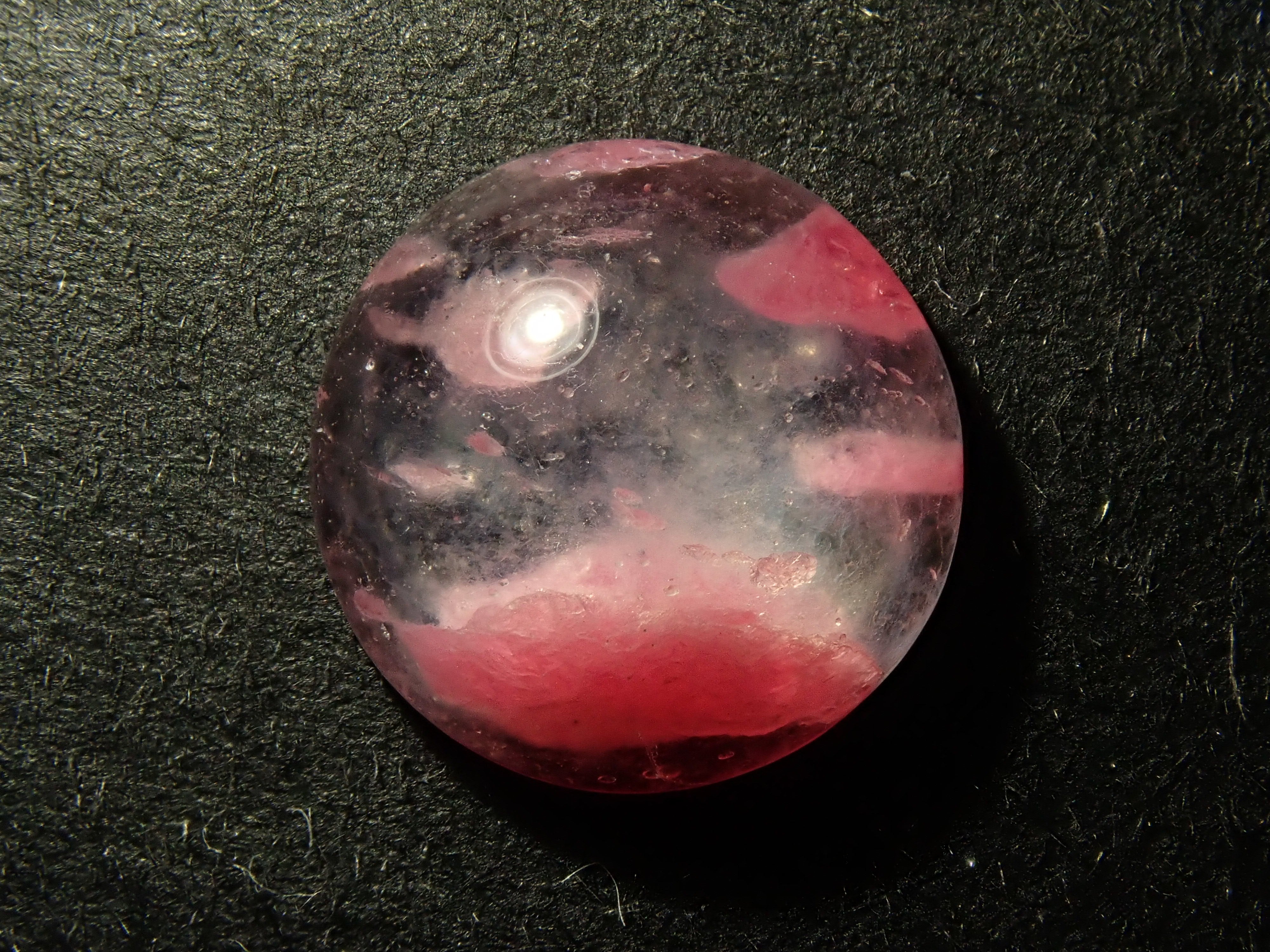Brazilian Rhodonite in Quartz 1.865ct Loose Stone