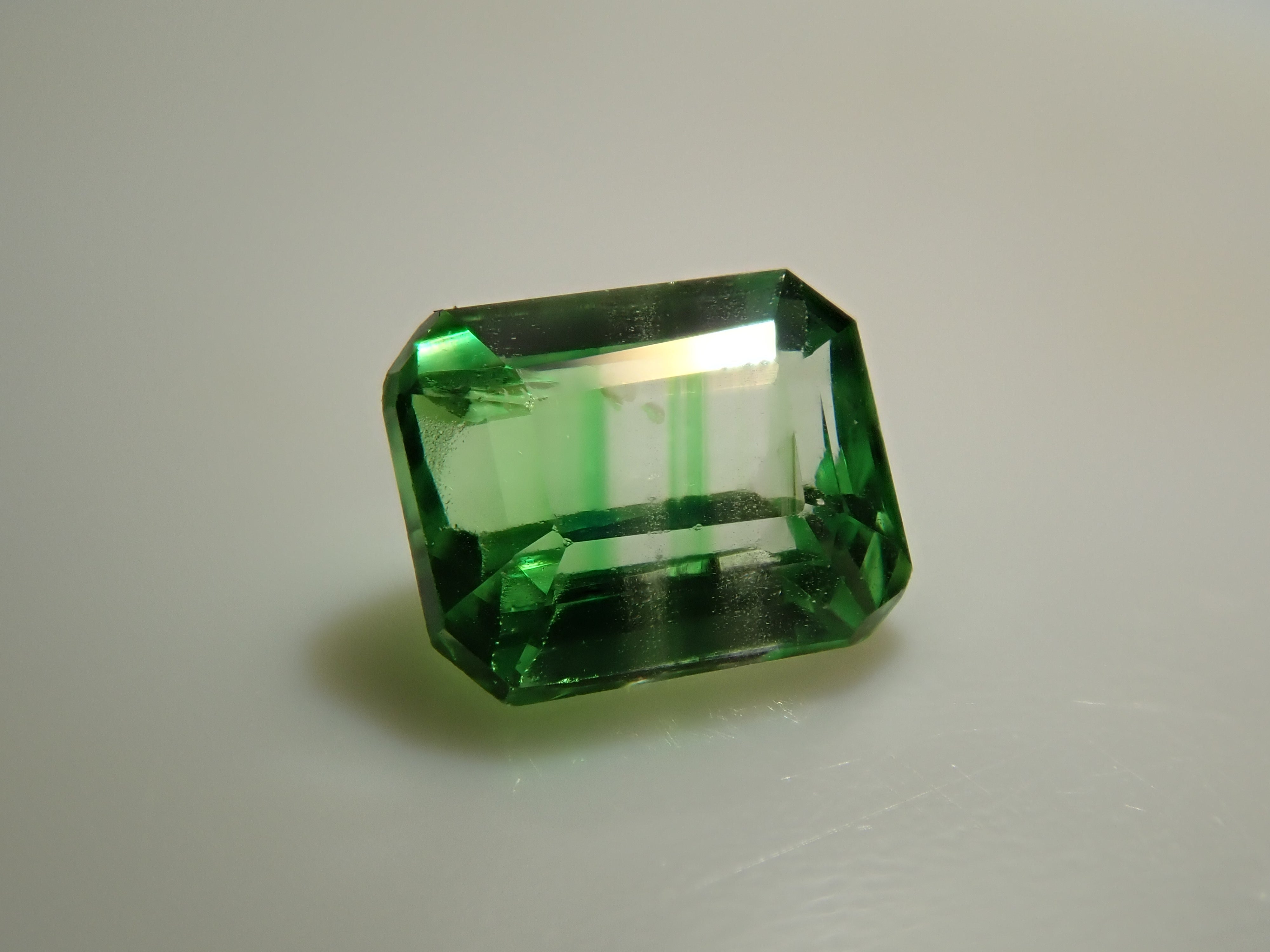 Bicolor Grossular Garnet 0.316ct Loose Stone