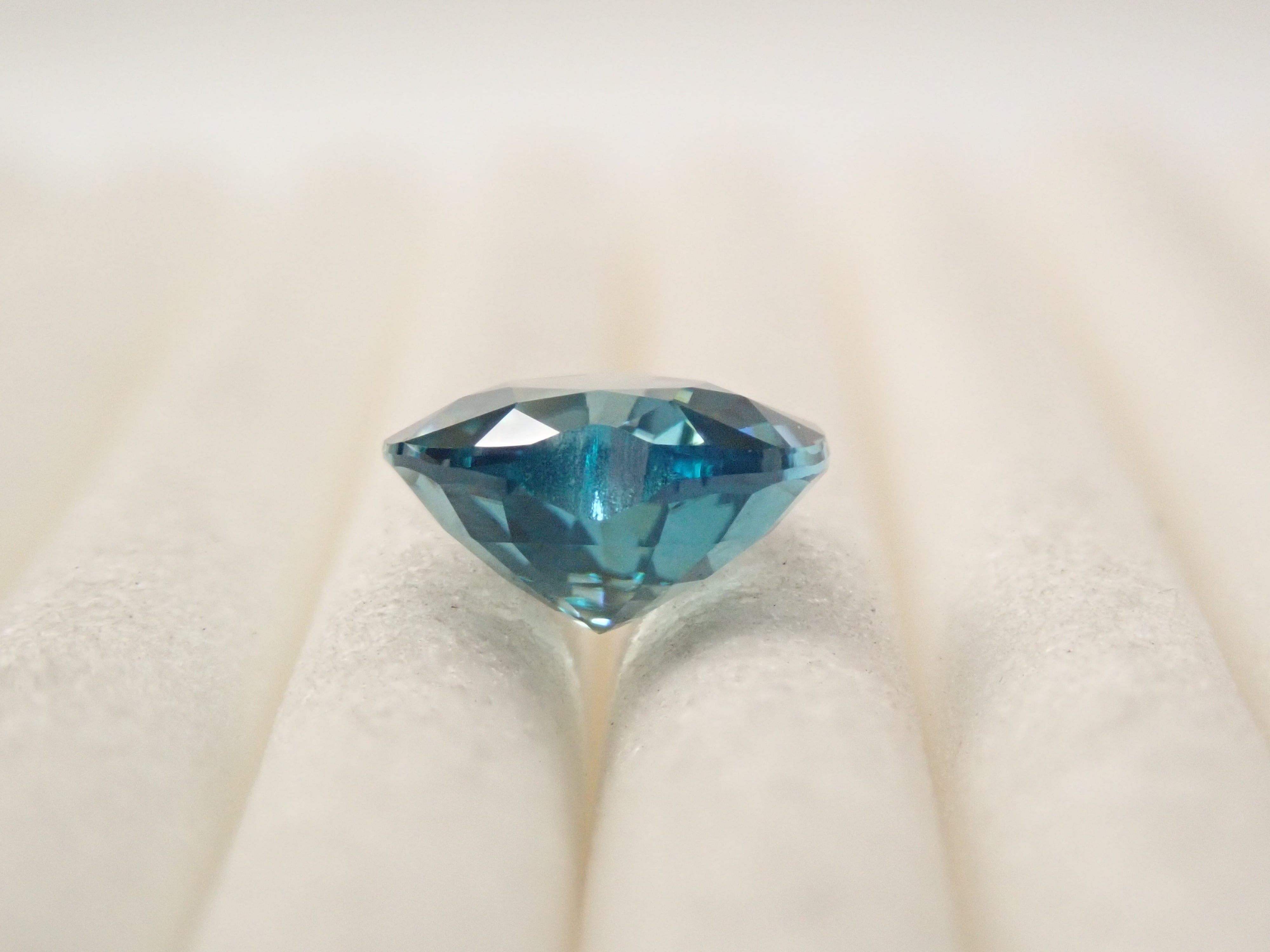 Cambodian blue zircon 1.126ct loose stone