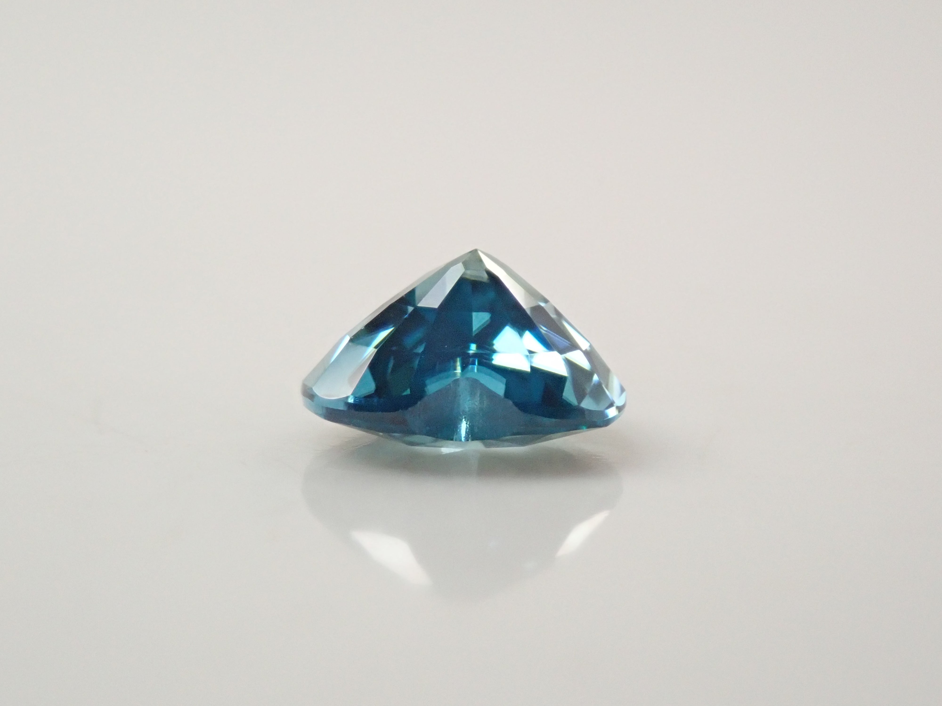Cambodian blue zircon 1.126ct loose stone