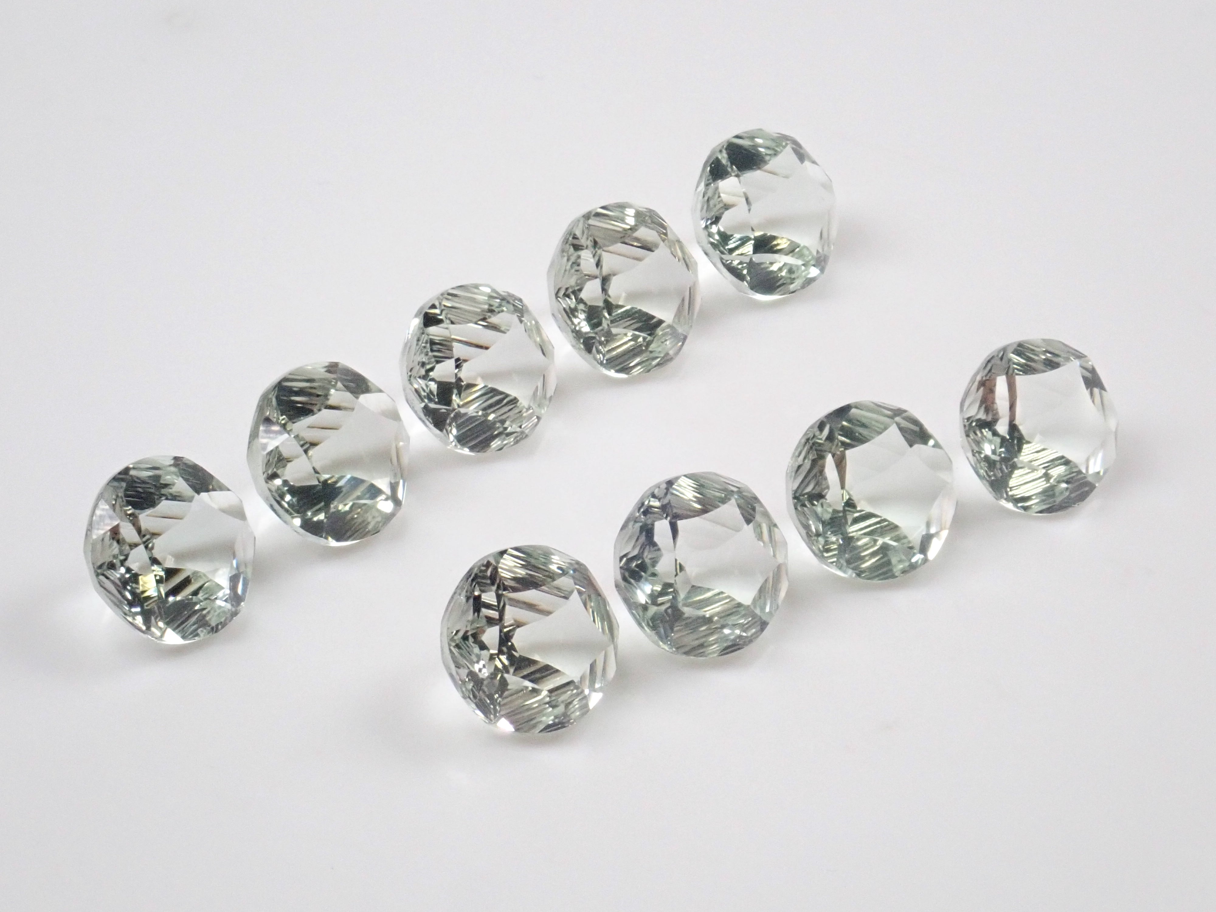 ブラジル産グリーンクォーツ1石ルース(10mm)