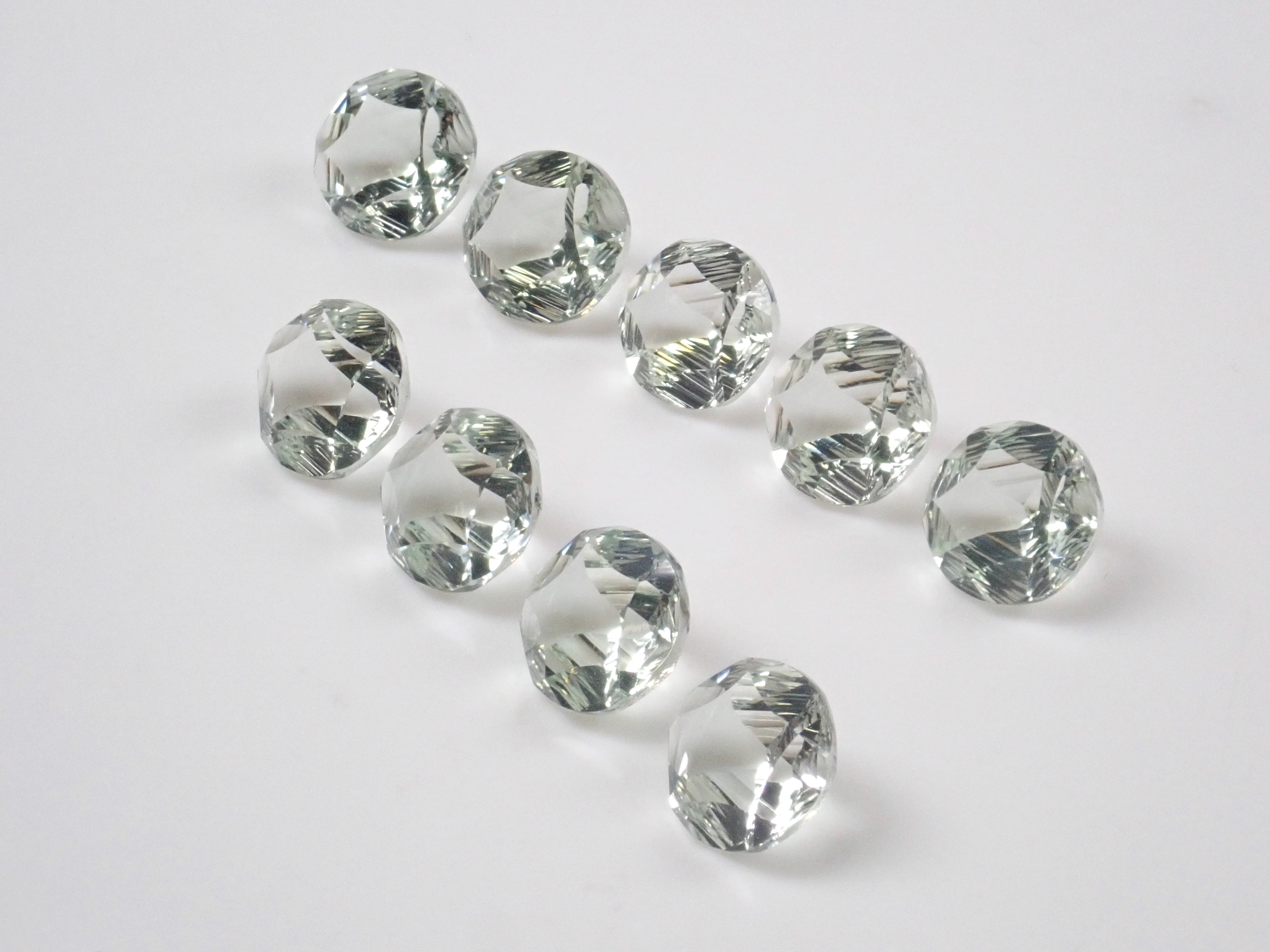 ブラジル産グリーンクォーツ1石ルース(10mm)