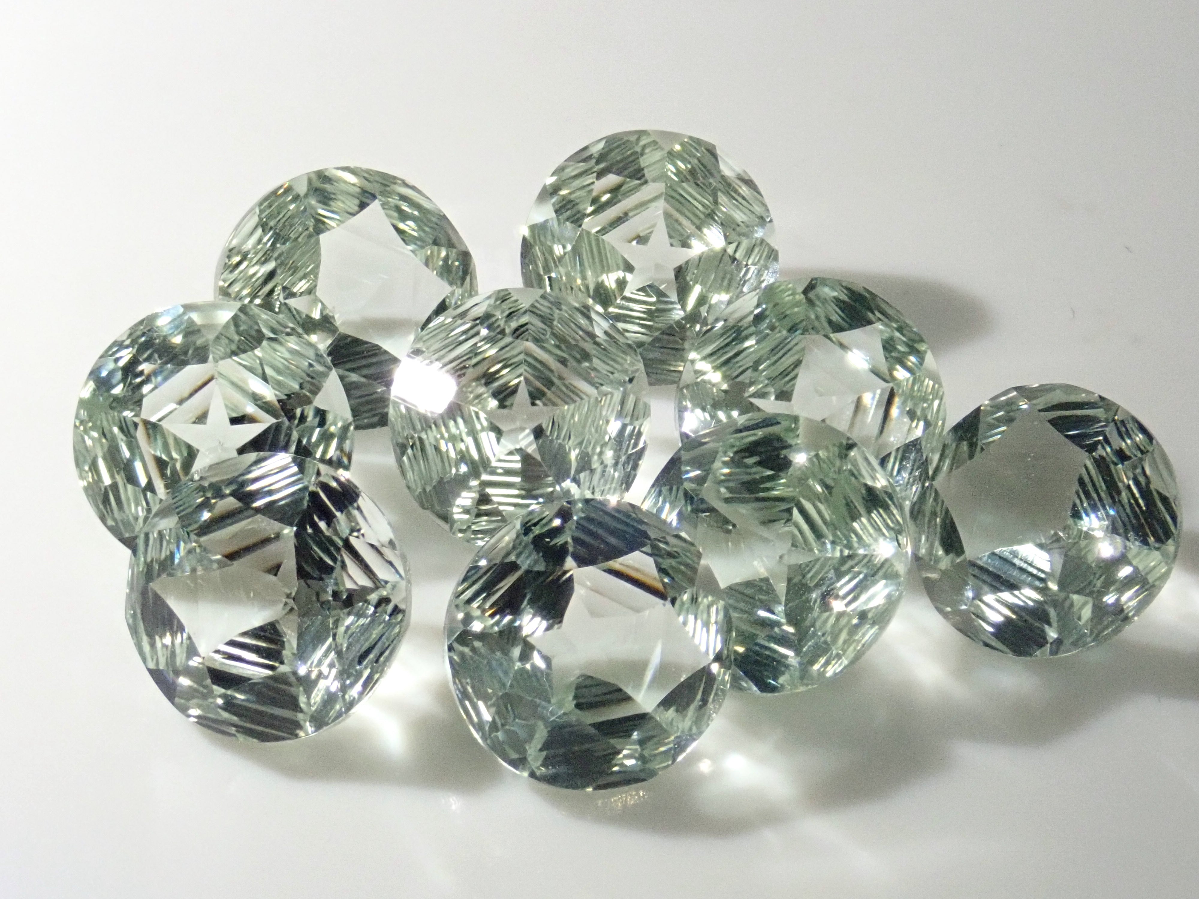 ブラジル産グリーンクォーツ1石ルース(10mm)