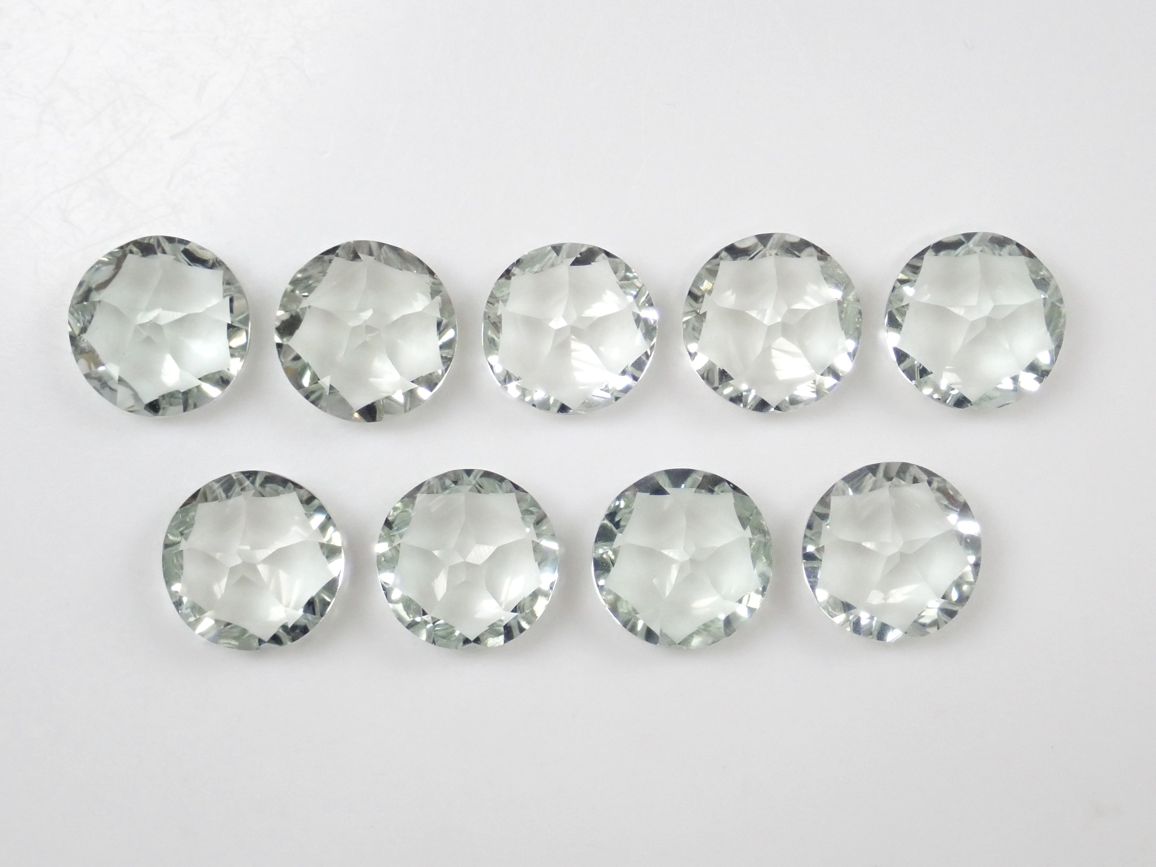 ブラジル産グリーンクォーツ1石ルース(10mm)