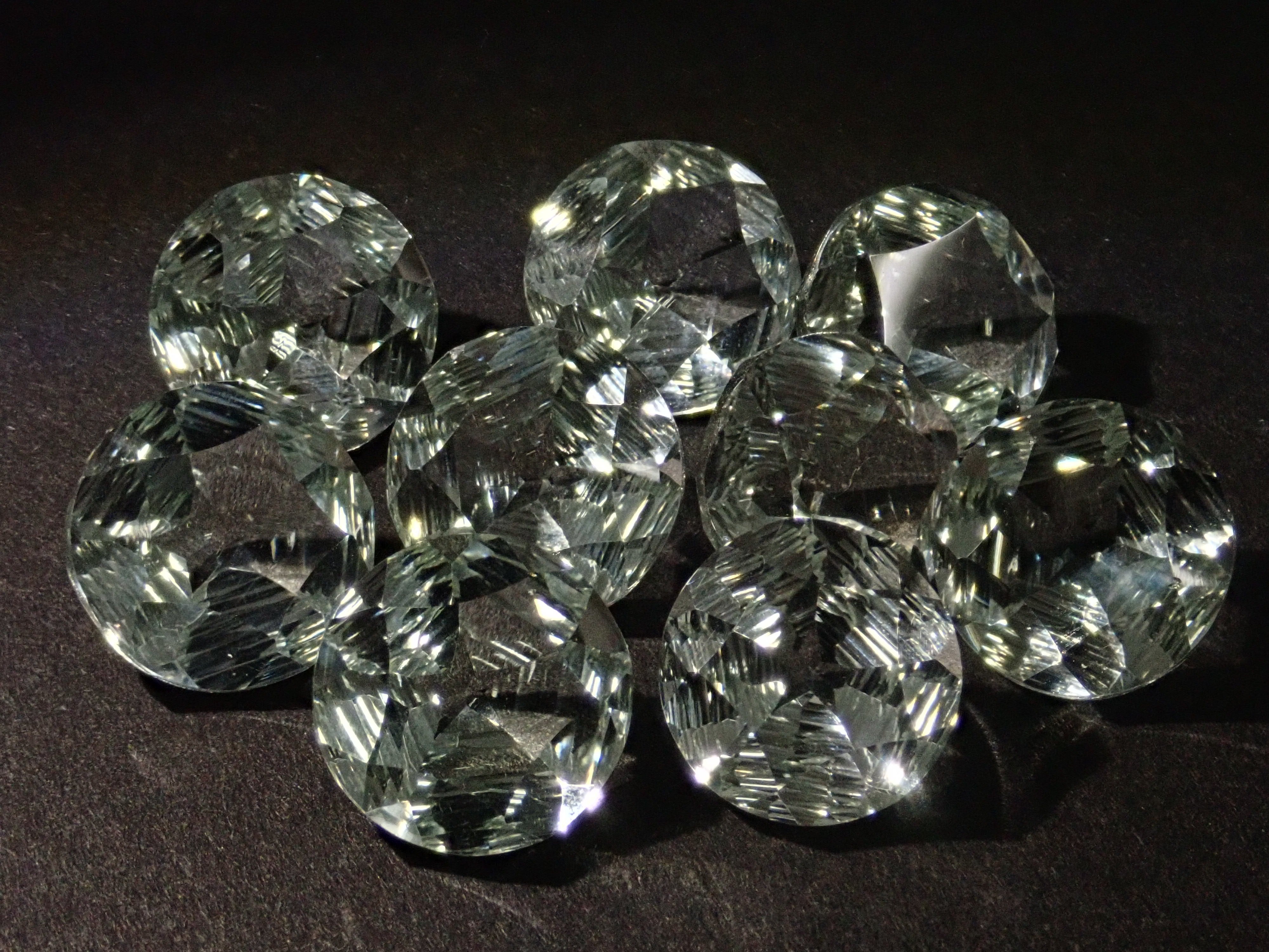 ブラジル産グリーンクォーツ1石ルース(10mm)