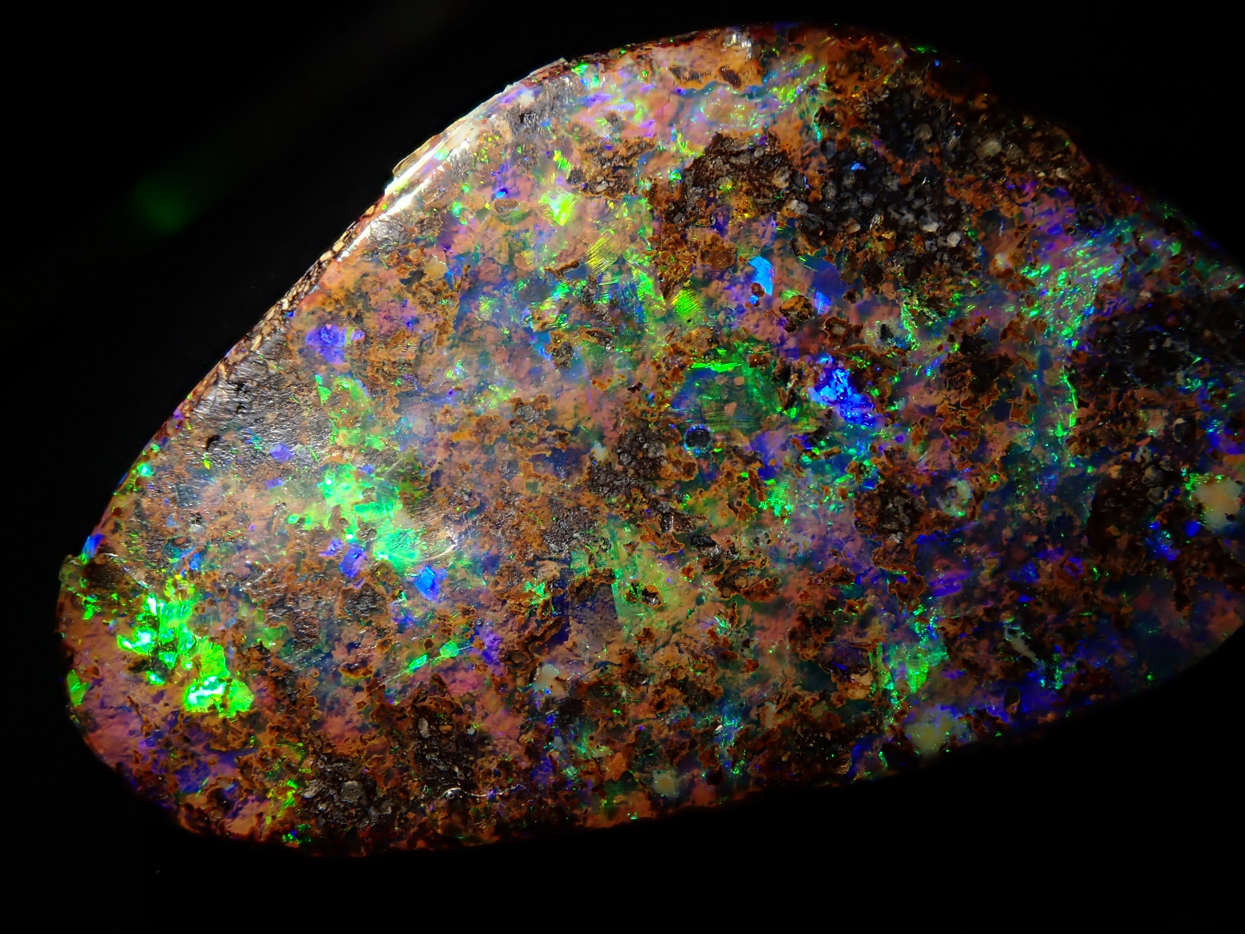 【2/8 22時販売】オーストラリア産ボルダーオパール 6.152ctルース