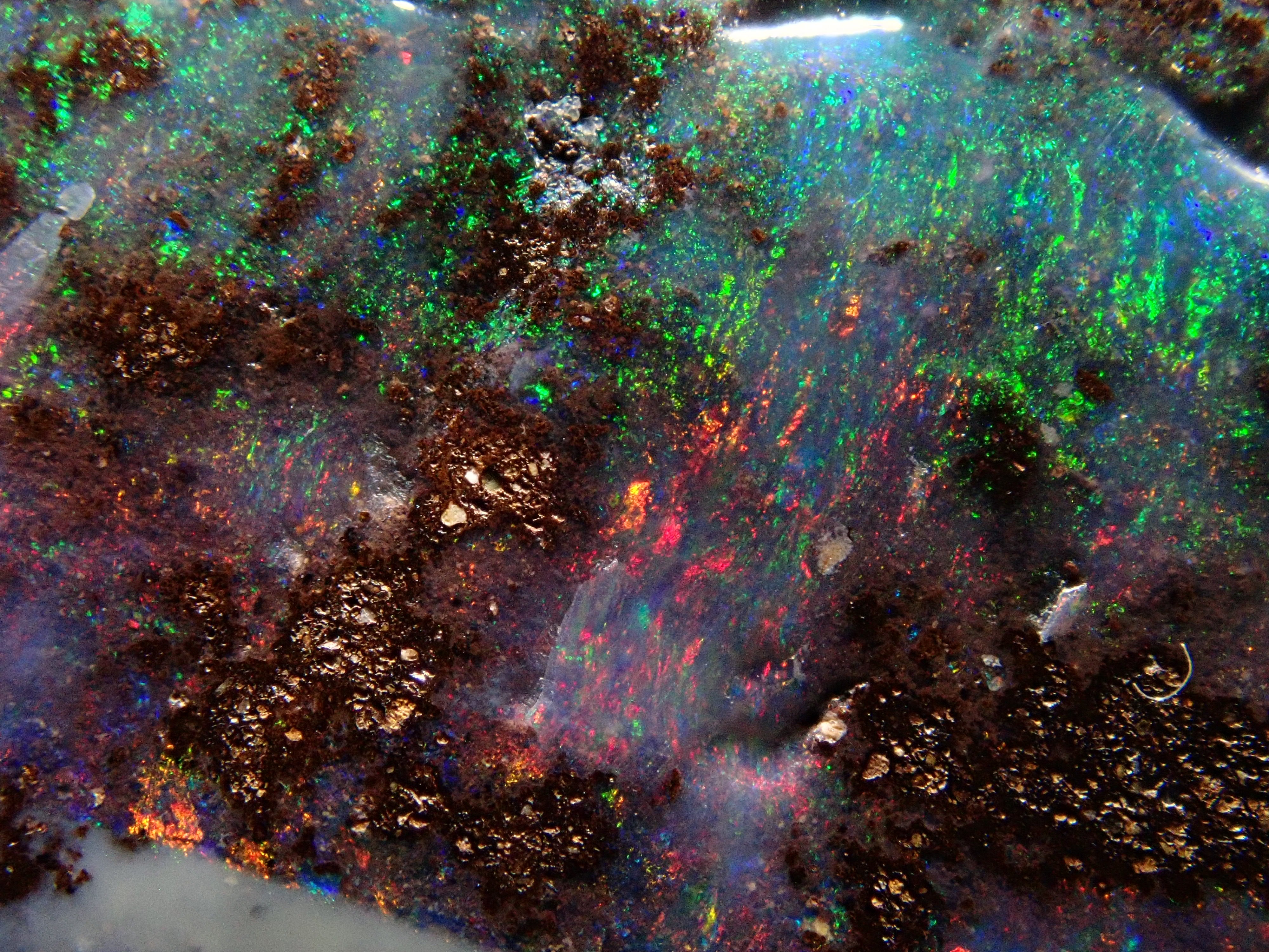 【2/8 22時販売】オーストラリア産ボルダーオパール 15.004ctルース