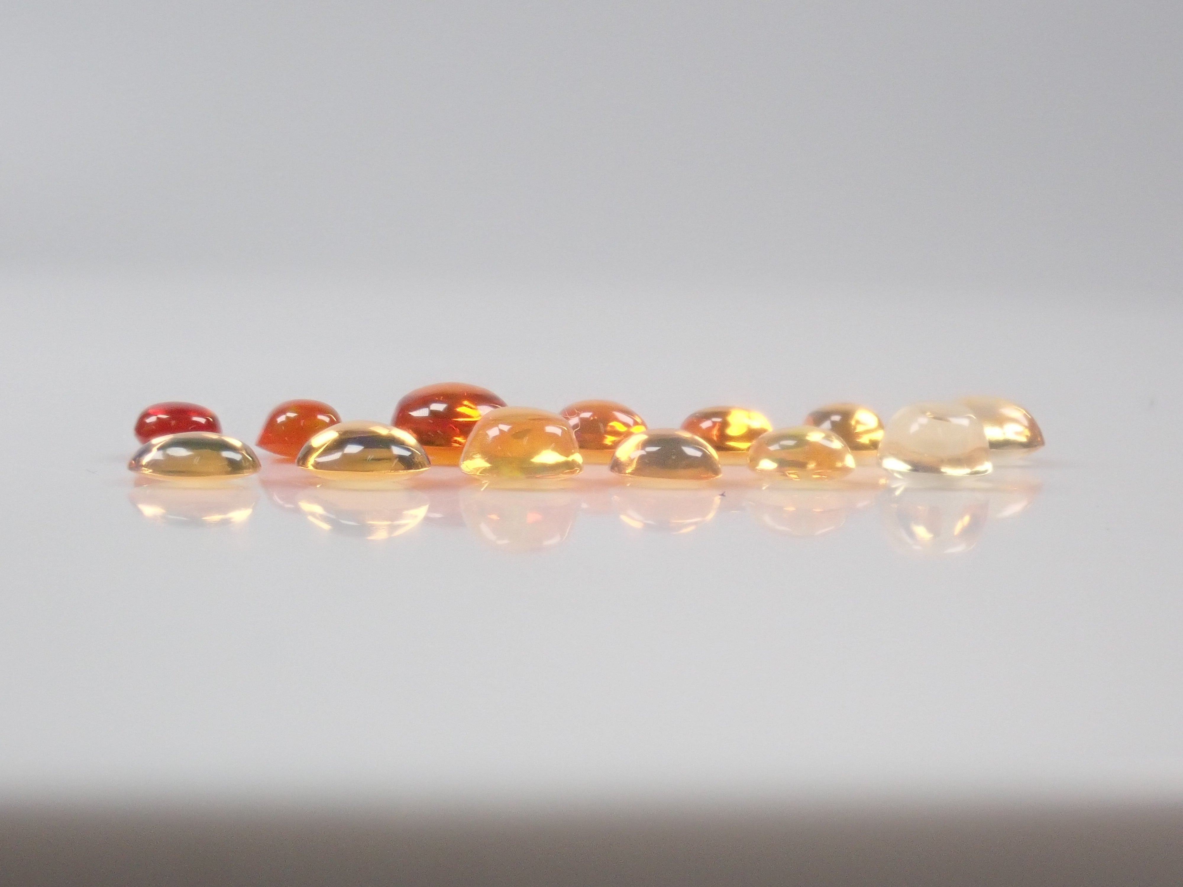 【2/22 22時販売】《限定13石》メキシコ産オパール(カボションカット)ガチャ《複数購入割引有》