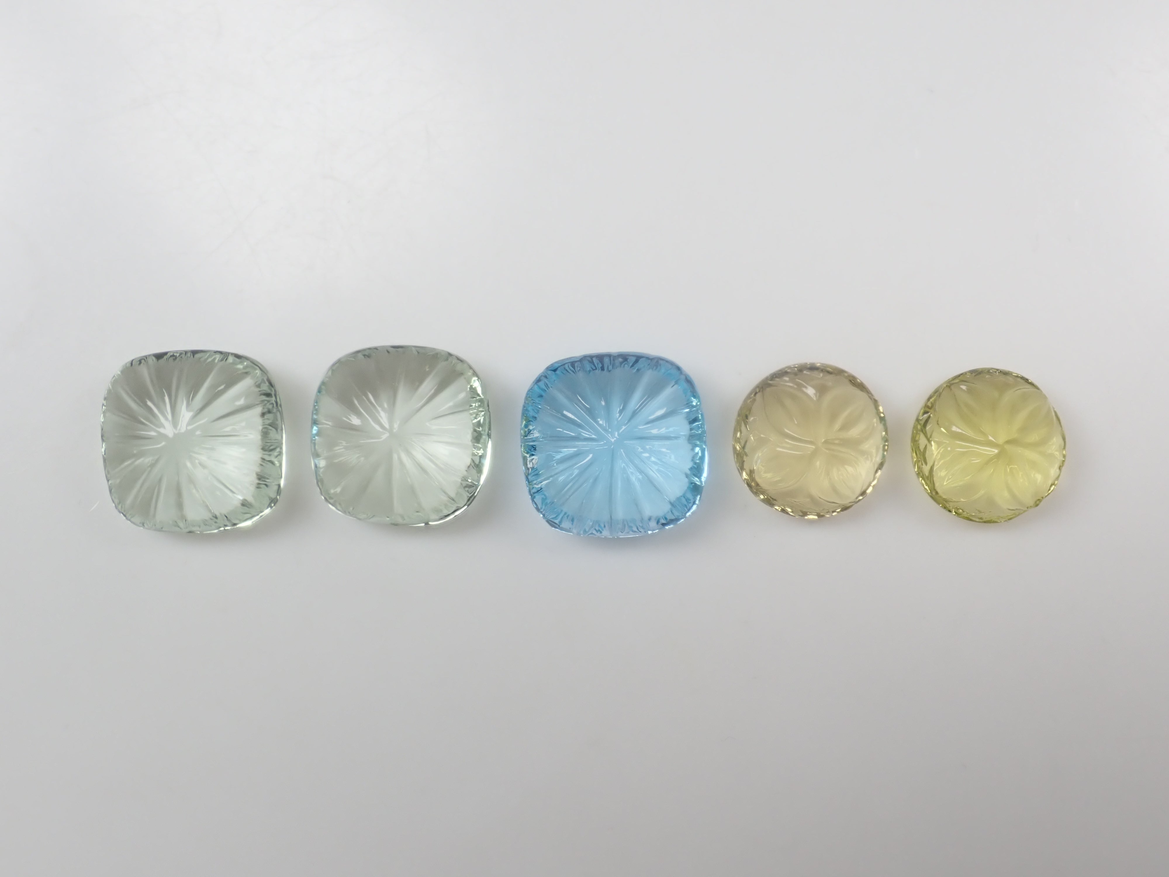 【2/11 22時販売】《限定5石》カービングガチャ💎グリーンクォーツ、レモンクォーツ、ブルートパーズ《複数購入割引有》