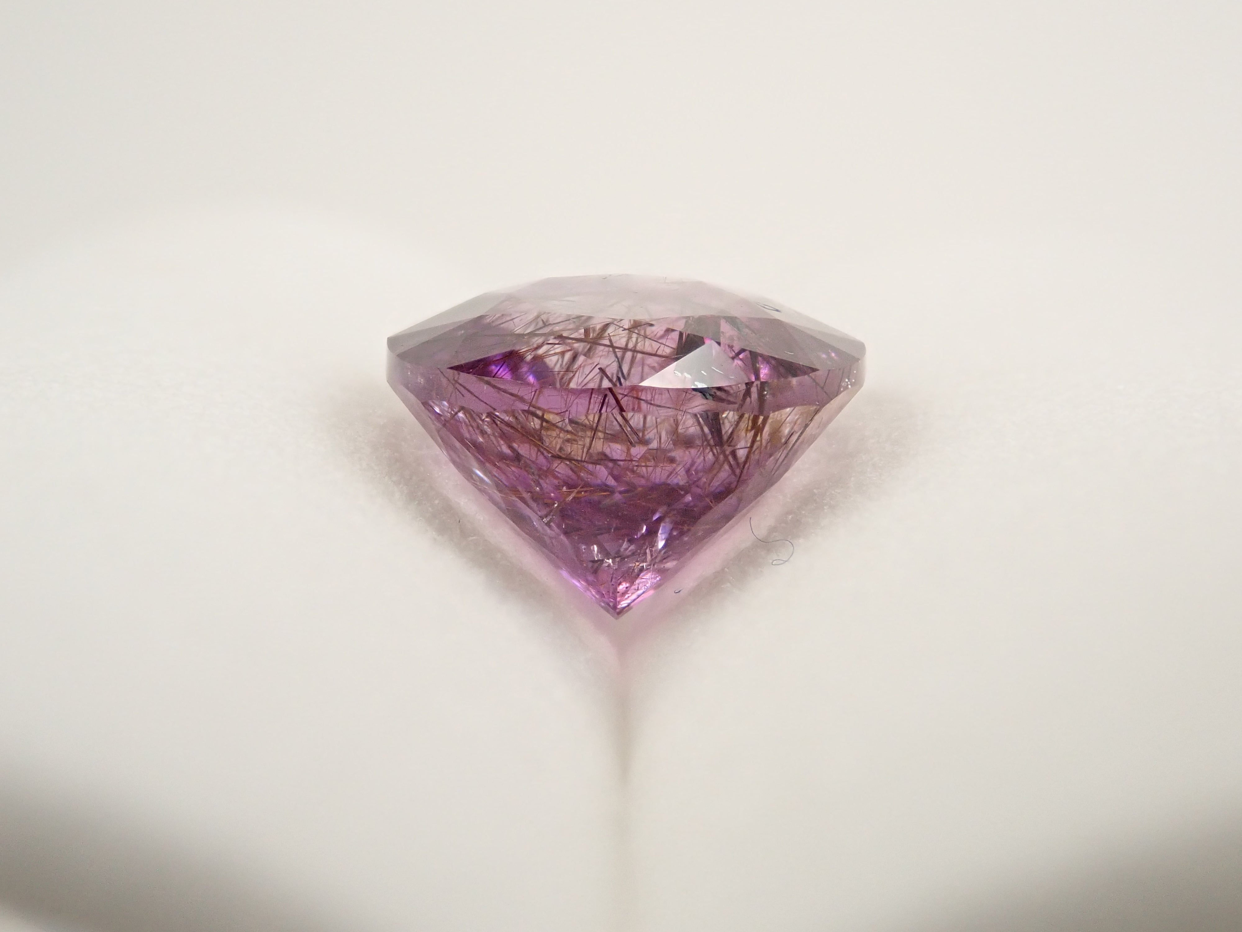 【12559896掲載】ブラジル産エレスチャルアメジスト 3.678ctルース