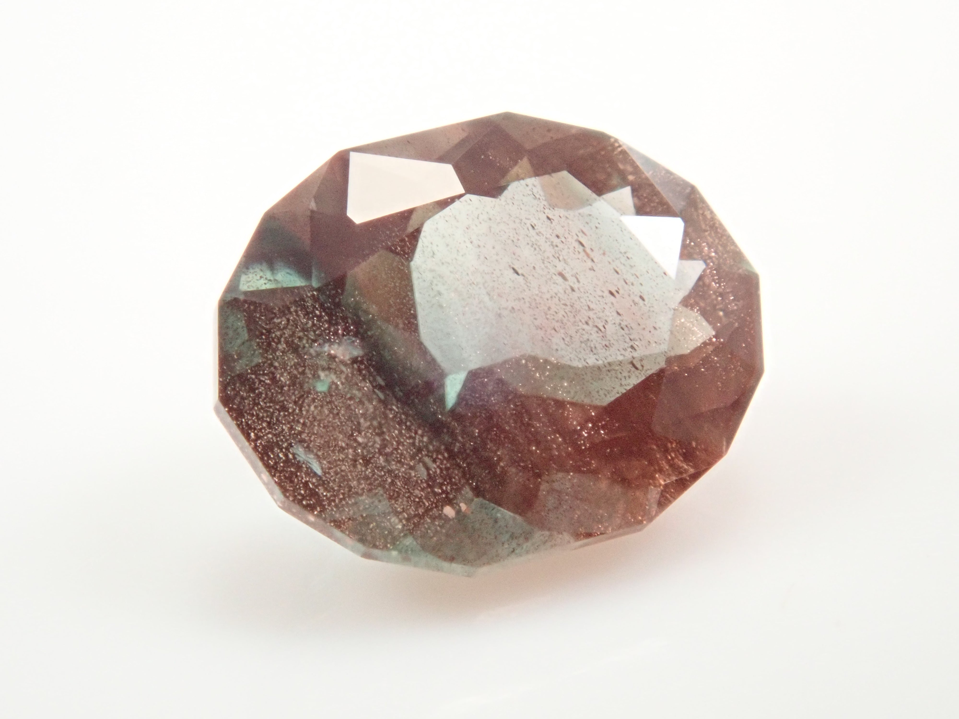 【12561305掲載】アメリカ産オレゴンサンストーン 0.472ctルース