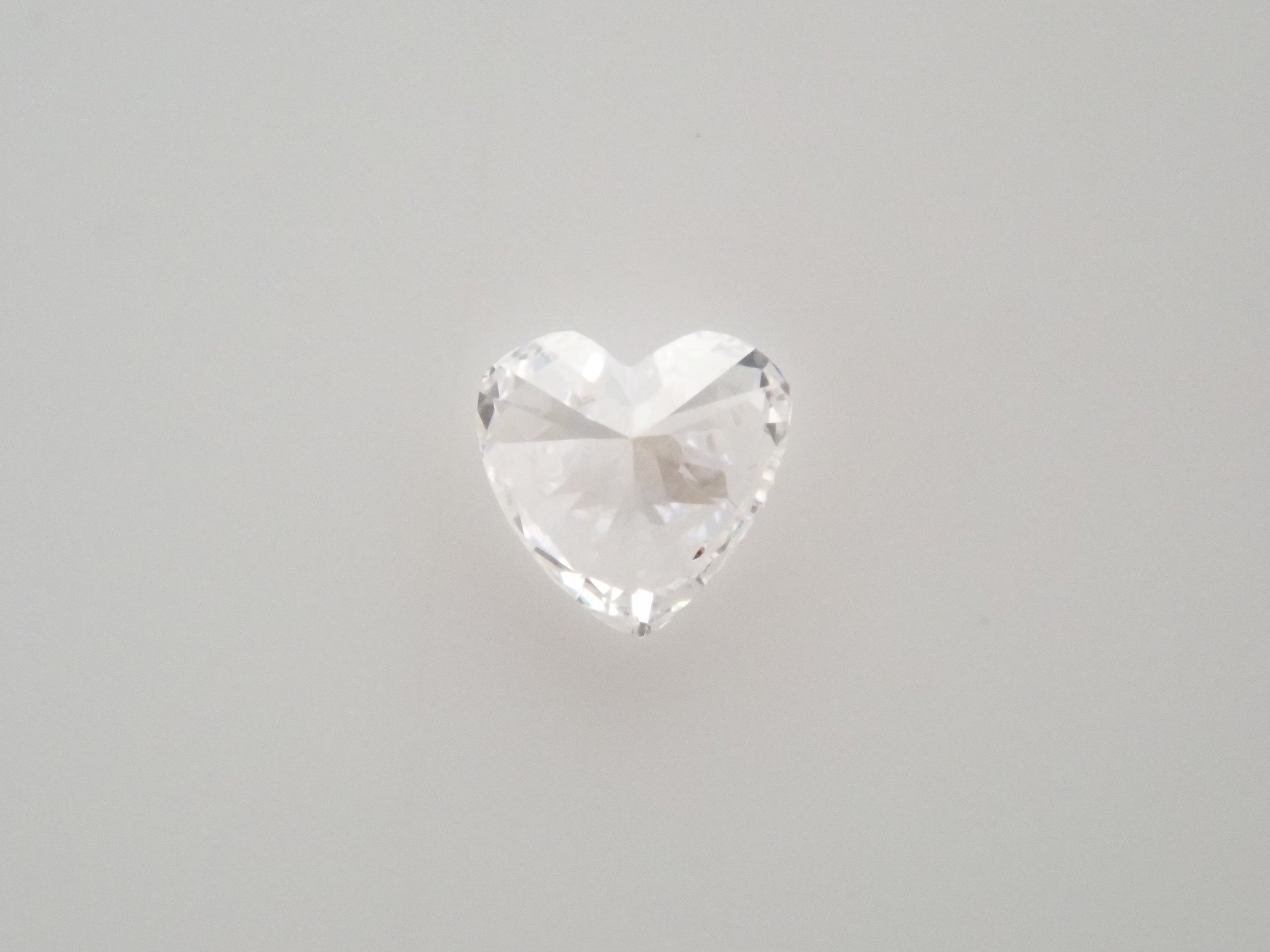 ダイヤモンド 2.5mm/0.057ctルース(VSクラス相当,ハートシェイプ)